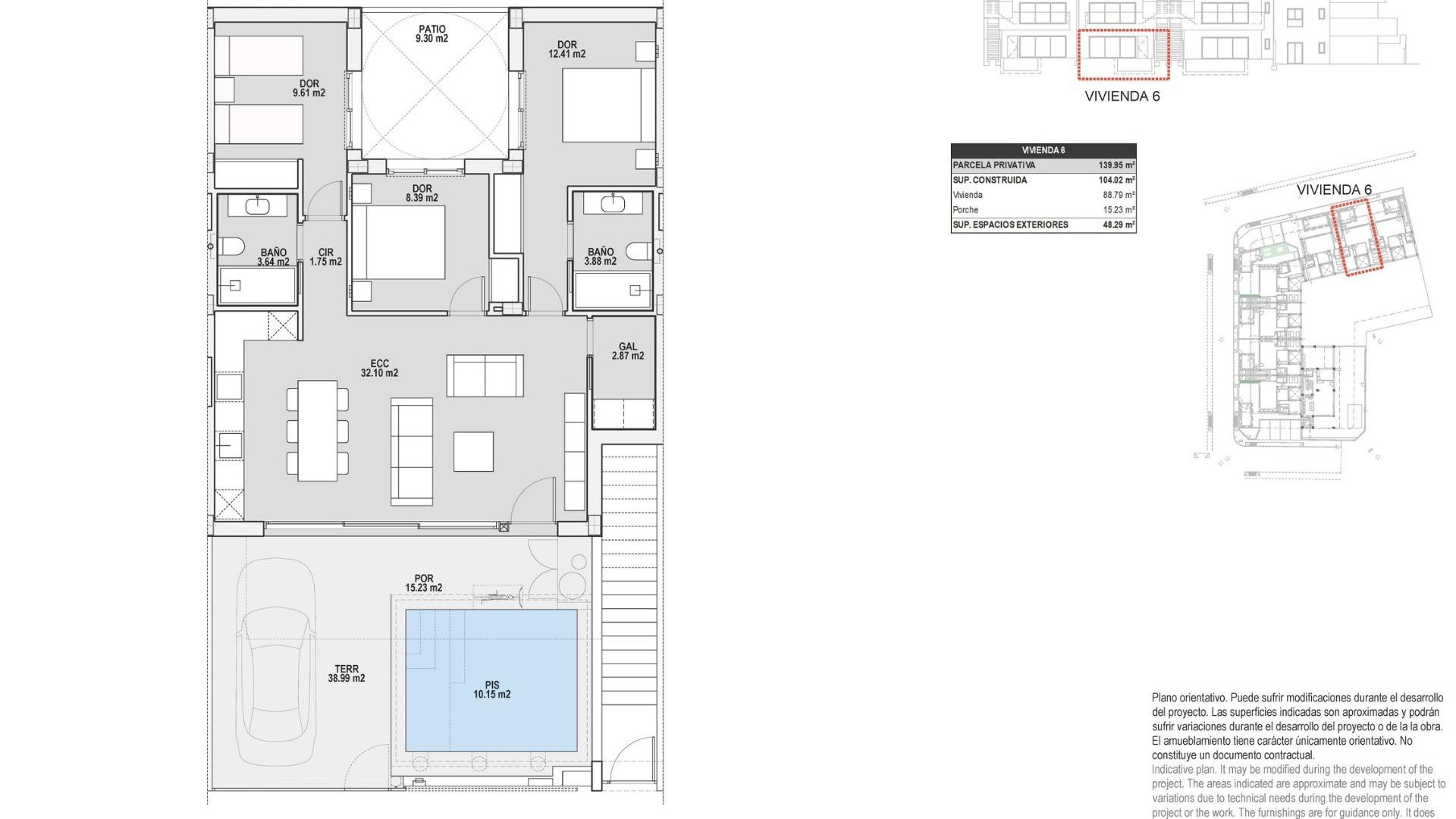 Nieuwbouw - Bungalow - Pilar de La Horadada - pueblo