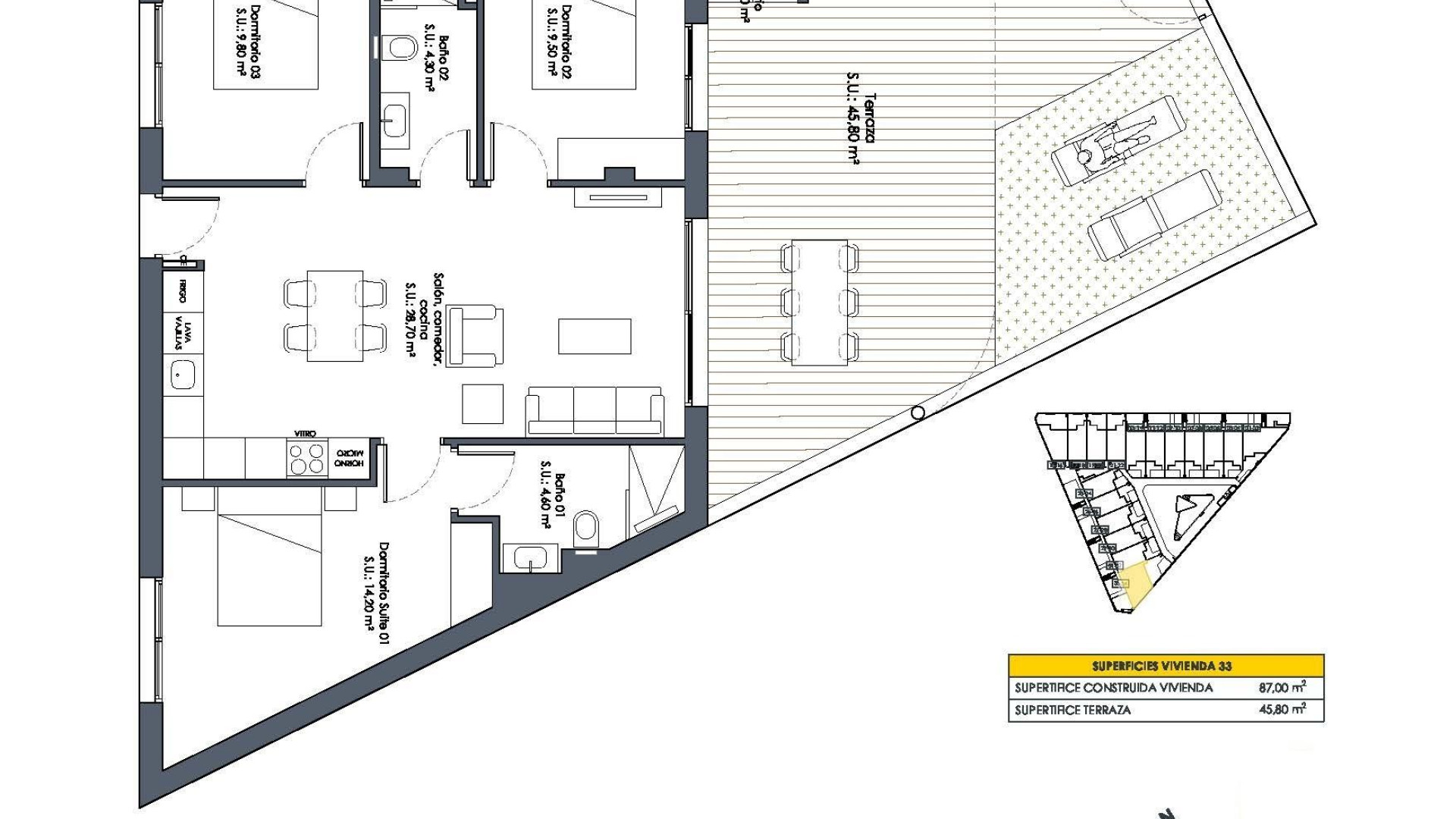 Nieuwbouw - Bungalow - San Fulgencio - Pueblo