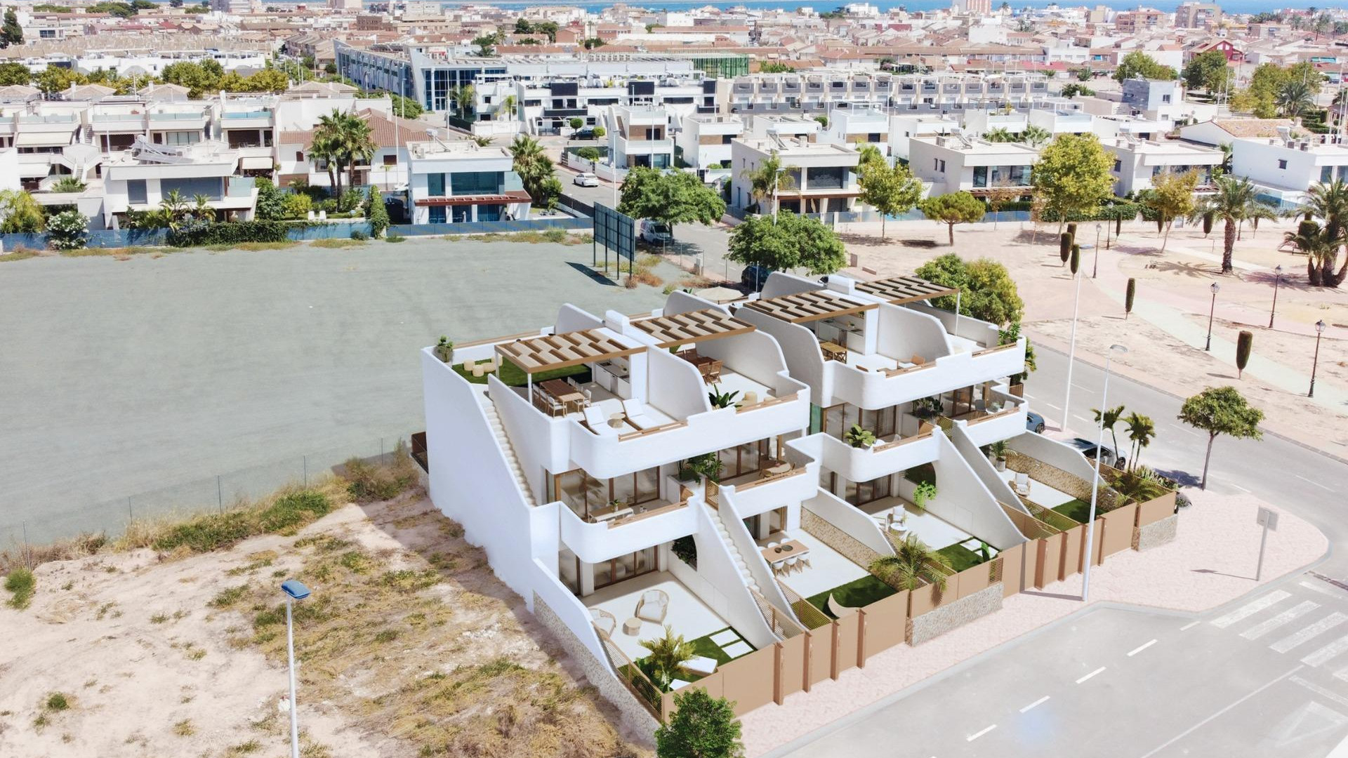 Nieuwbouw - Bungalow - San Pedro del Pinatar - Los Cuarteros