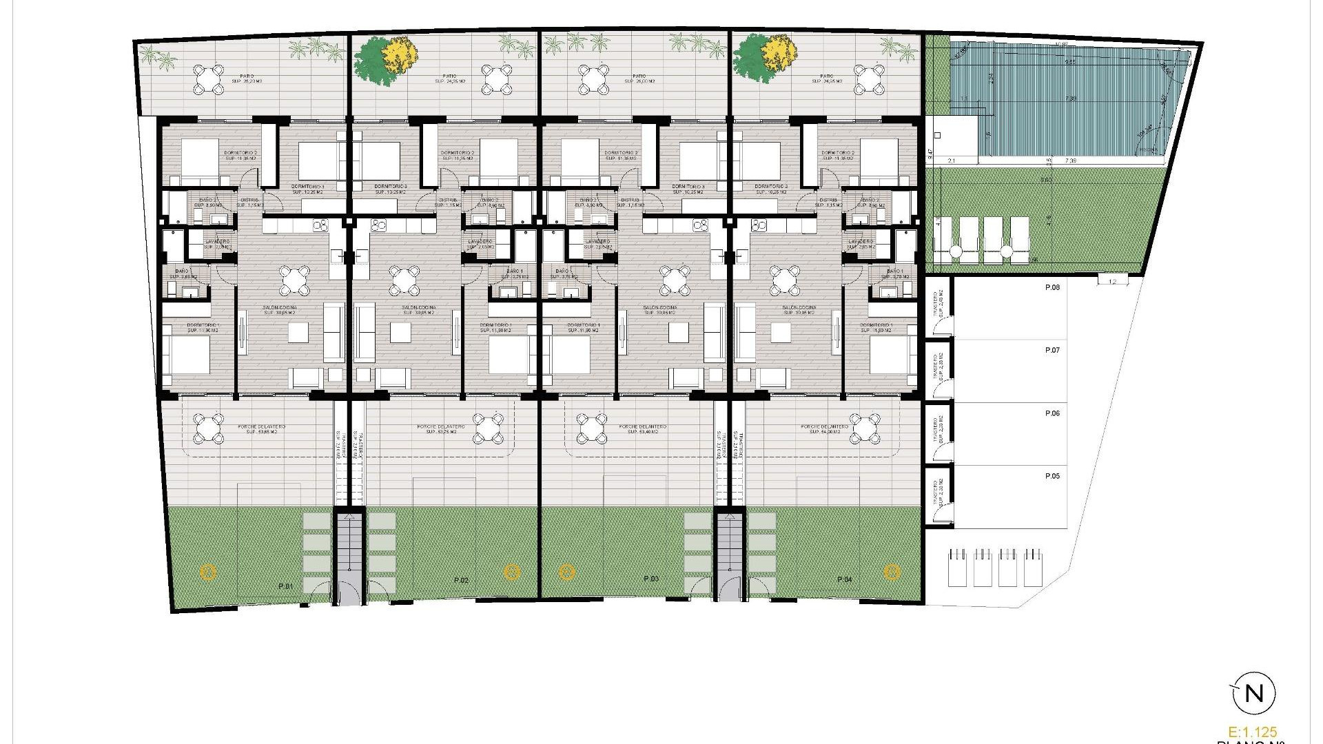 Nieuwbouw - Bungalow - San Pedro del Pinatar - Los Cuarteros
