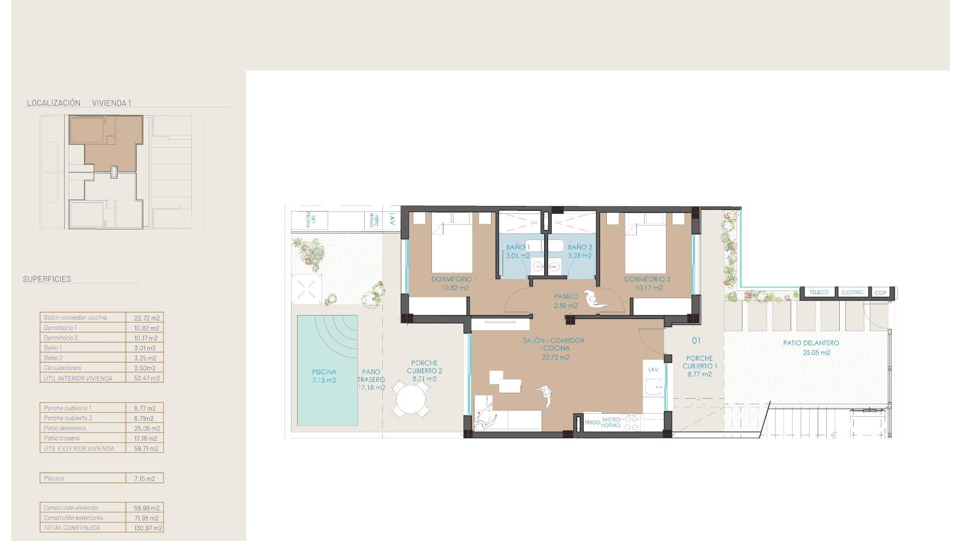 Nieuwbouw - Bungalow - San Pedro del Pinatar - Molino de Chirrete