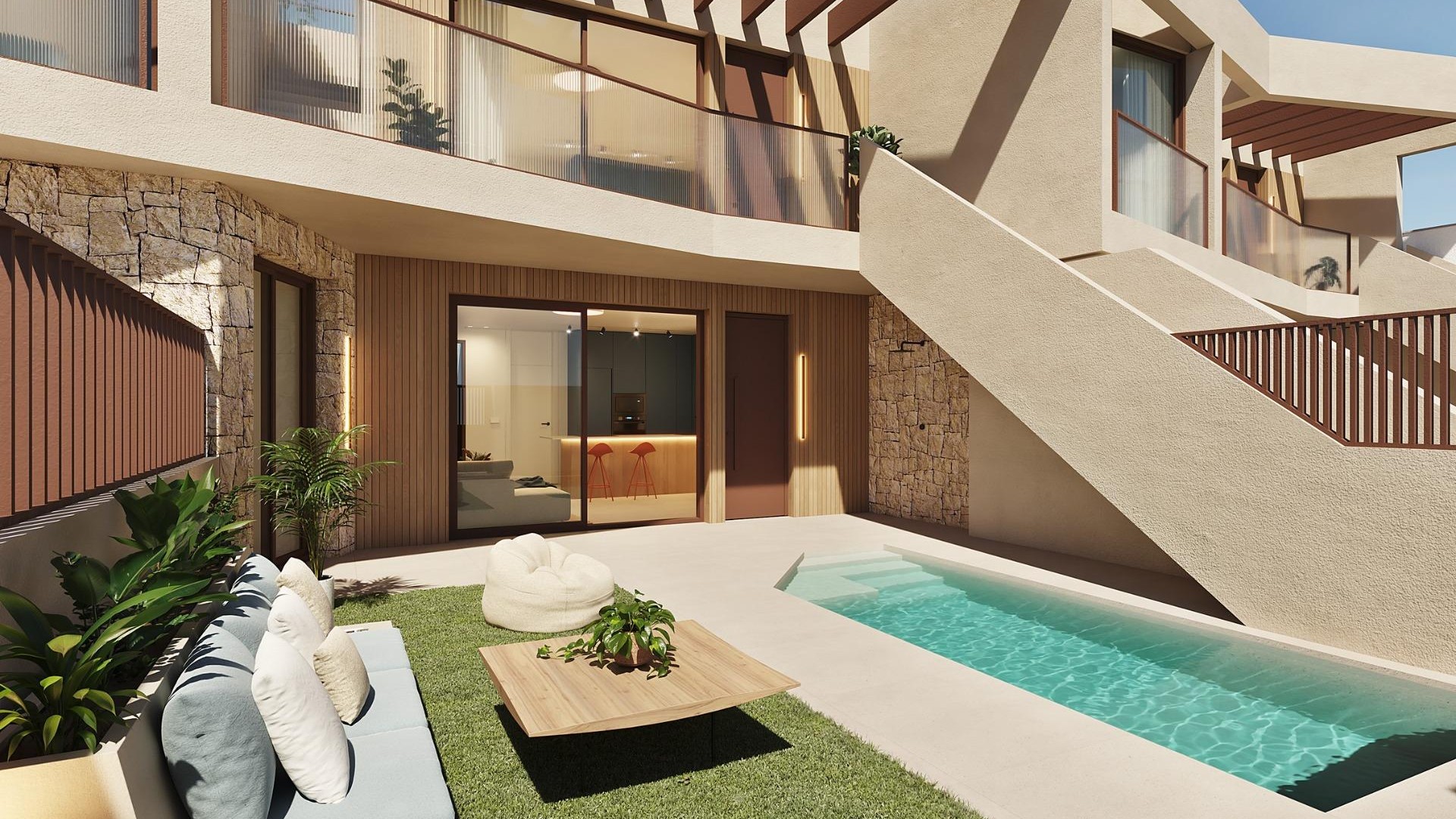 Nieuwbouw - Bungalow - San Pedro del Pinatar - Pueblo