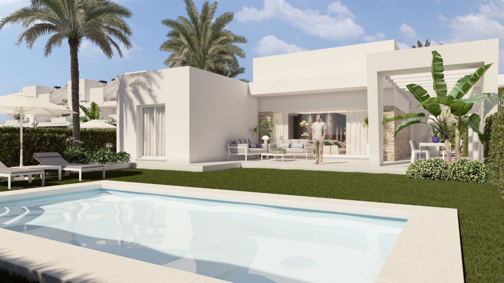 Nieuwbouw - Detached Villa - Algorfa - La finca Golf