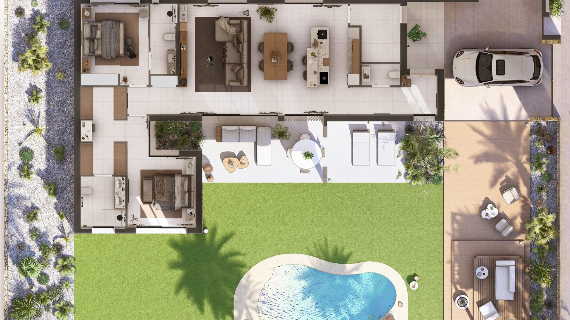 Nieuwbouw - Detached Villa - Banos y Mendigo - Altaona Golf