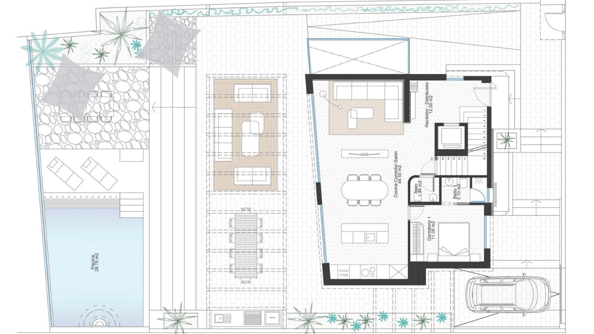 Nieuwbouw - Detached Villa - Cabo de Palos - Cala Flores