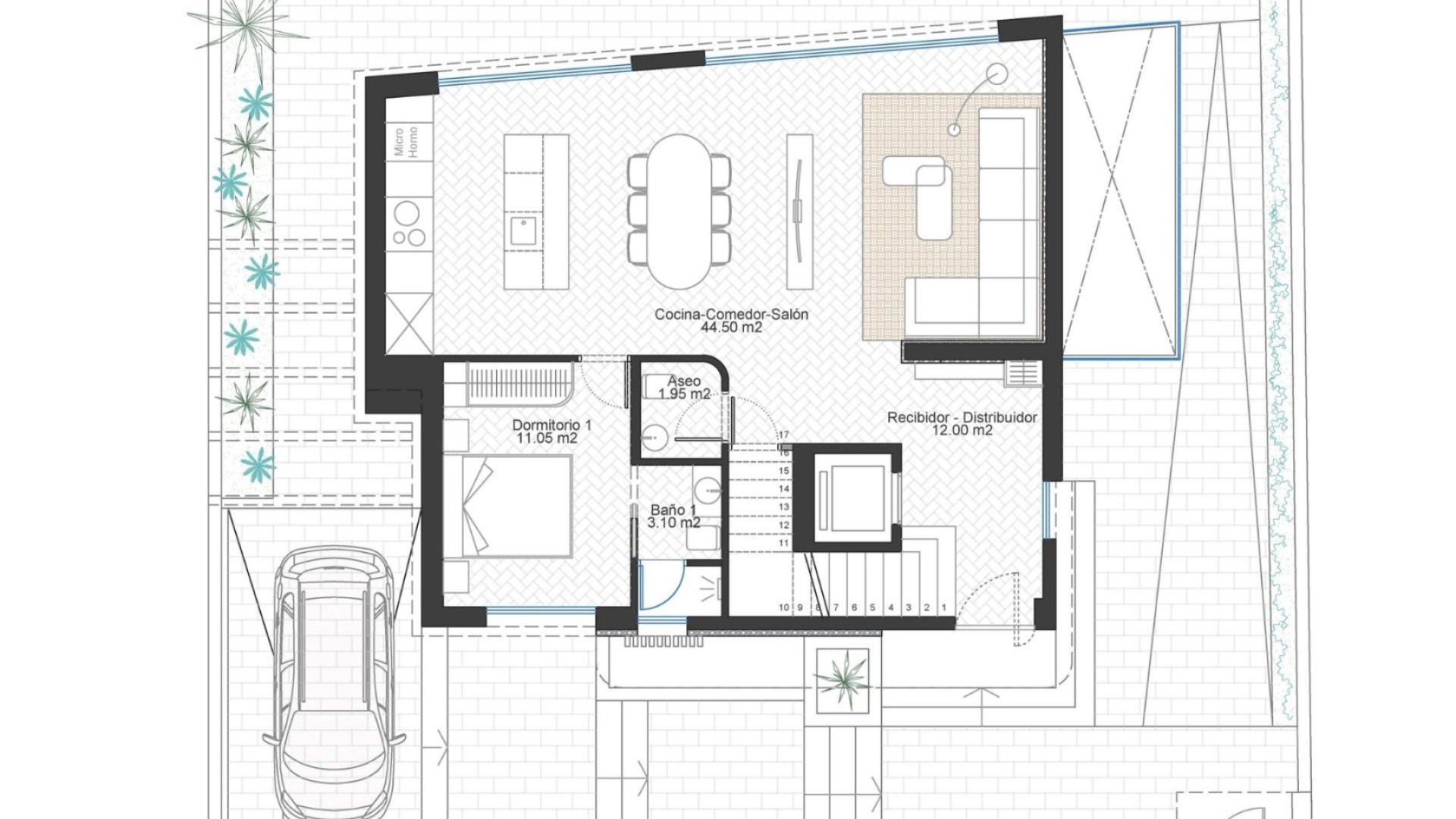 Nieuwbouw - Detached Villa - Cabo de Palos - Cala Flores