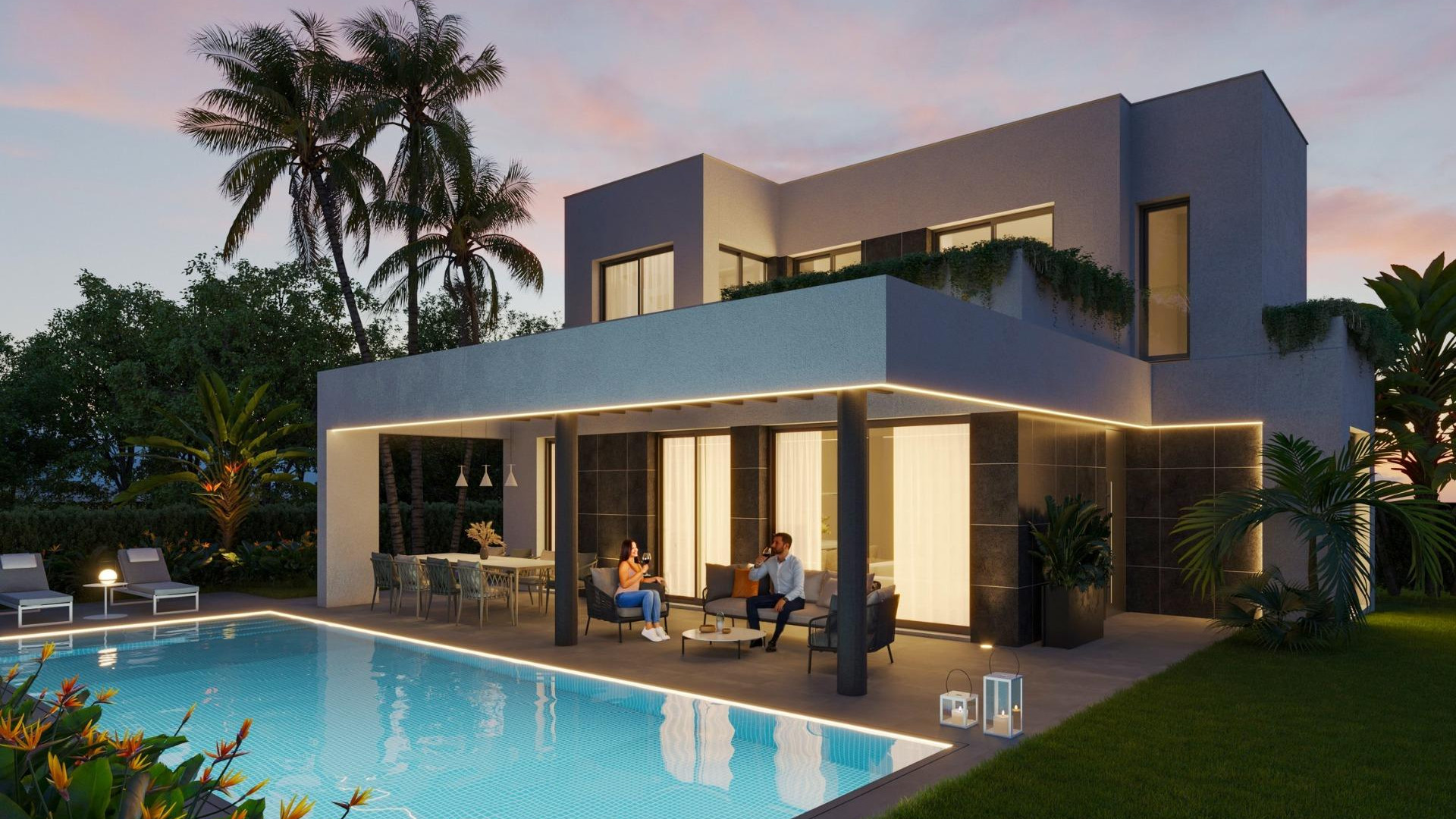 Nieuwbouw - Detached Villa - Finestrat - Sierra Cortina