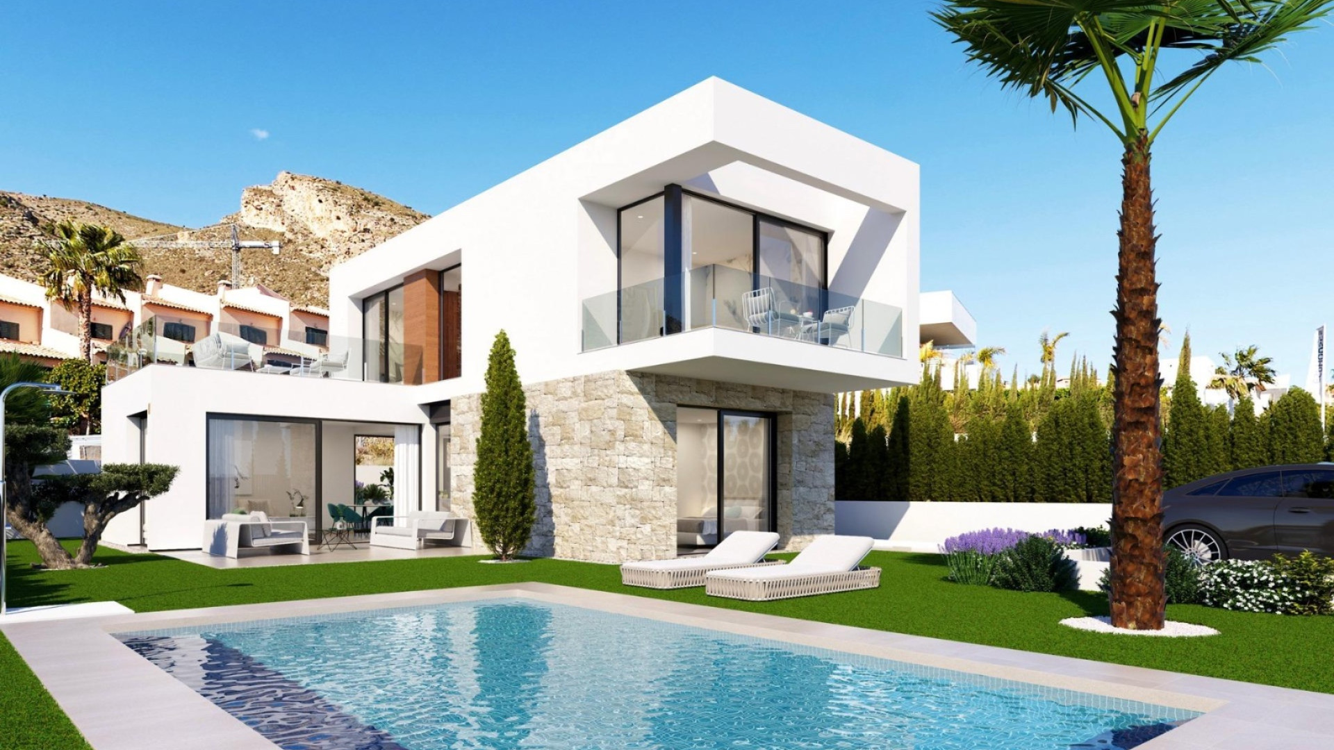 Nieuwbouw - Detached Villa - Finestrat - Sierra Cortina