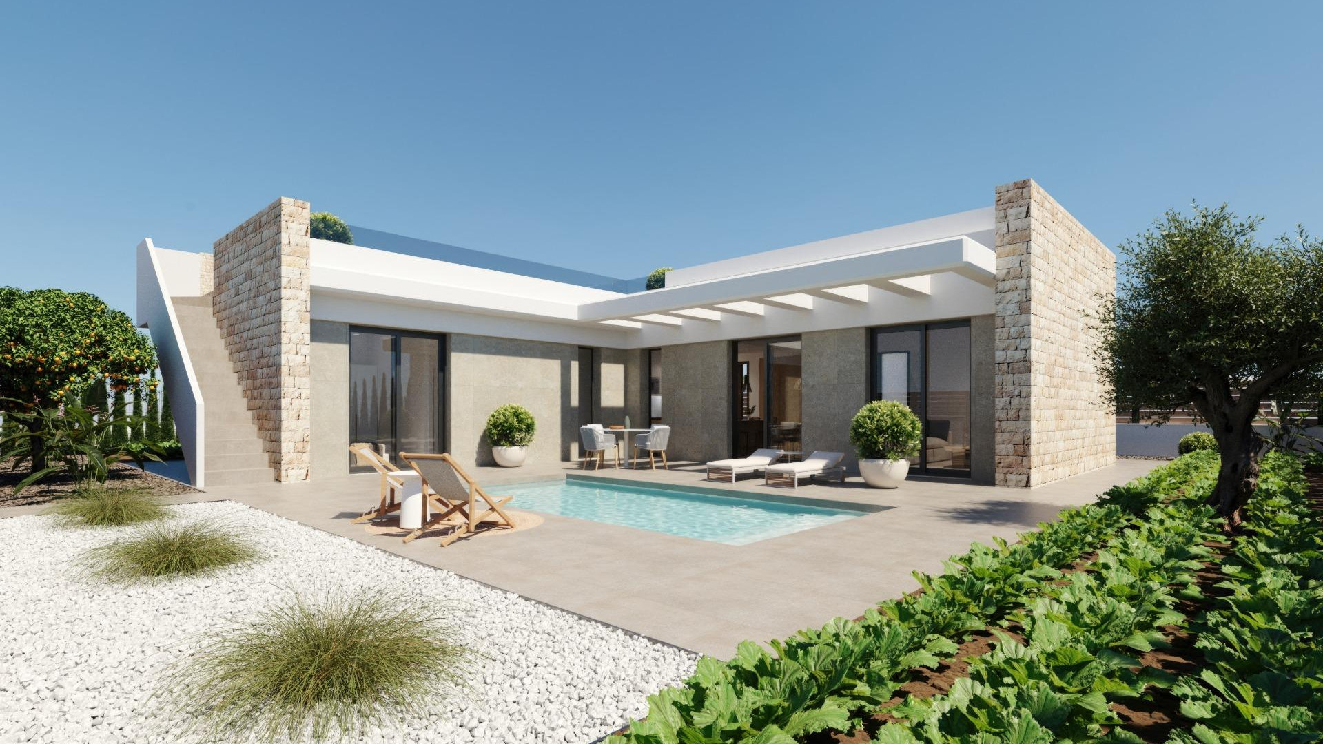 Nieuwbouw - Detached Villa - Fuente Alamo de Murcia - Hacienda del Alamo