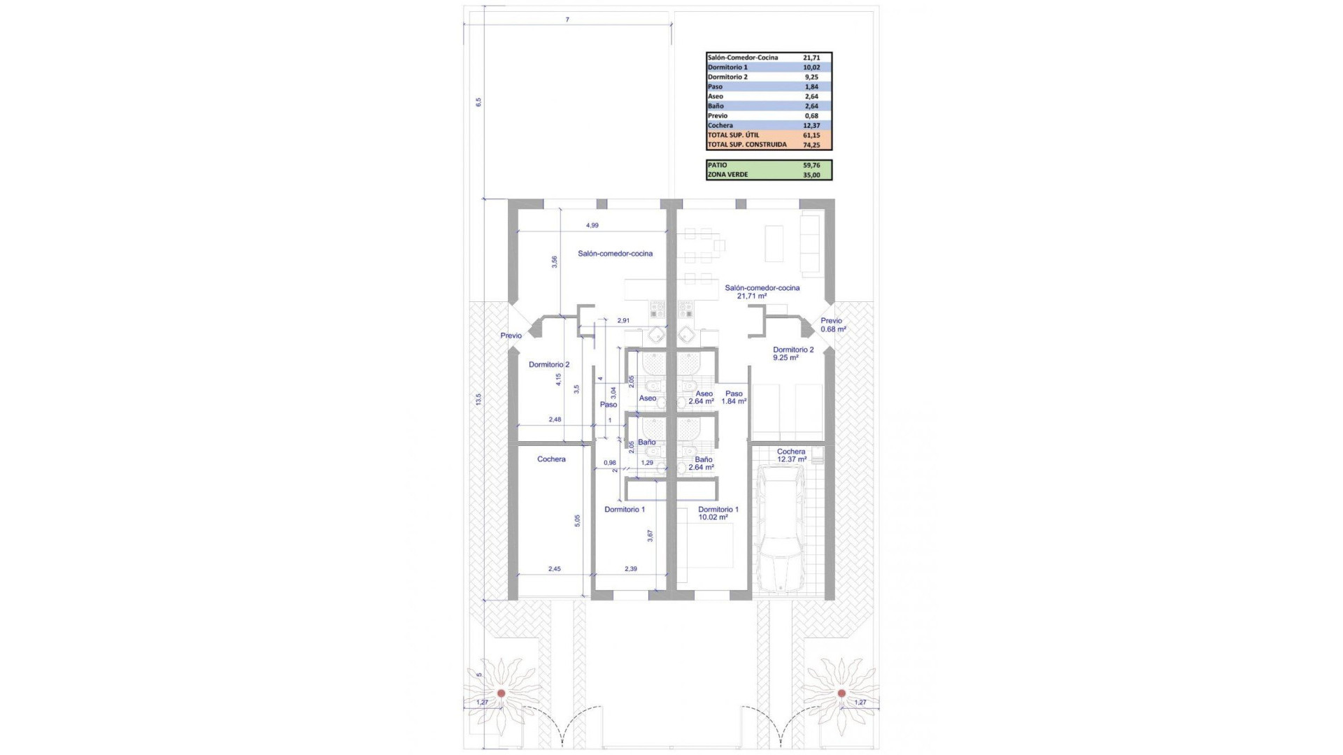 Nieuwbouw - Detached Villa - Los Alcazares - Serena Golf