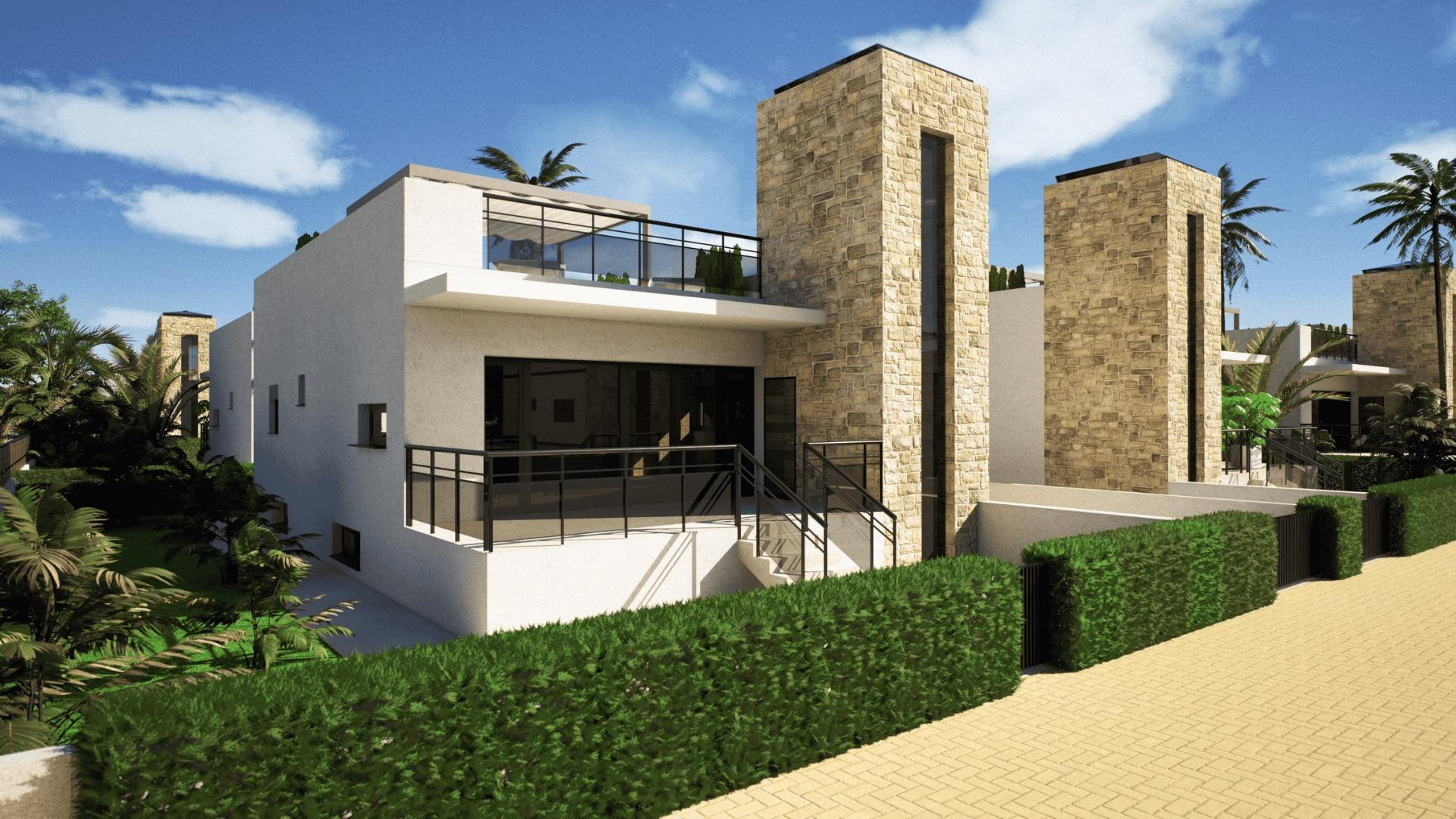 Nieuwbouw - Detached Villa - Mazarron - Camposol Golf