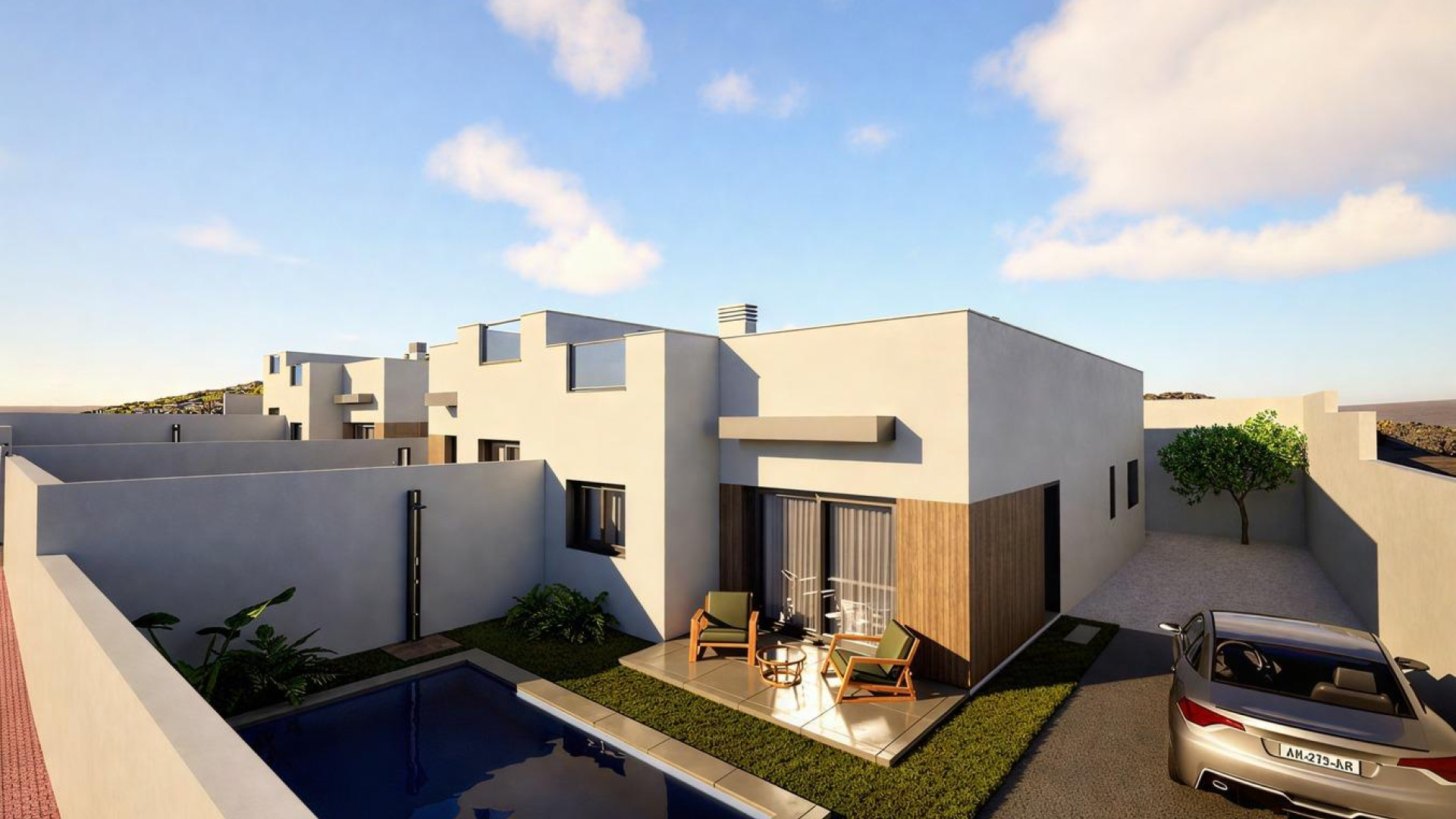 Nieuwbouw - Detached Villa - Mazarron - Country Club