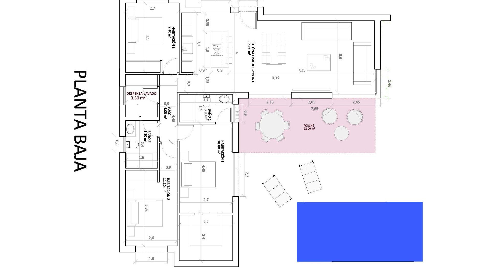 Nieuwbouw - Detached Villa - Monforte del Cid - La Capitana