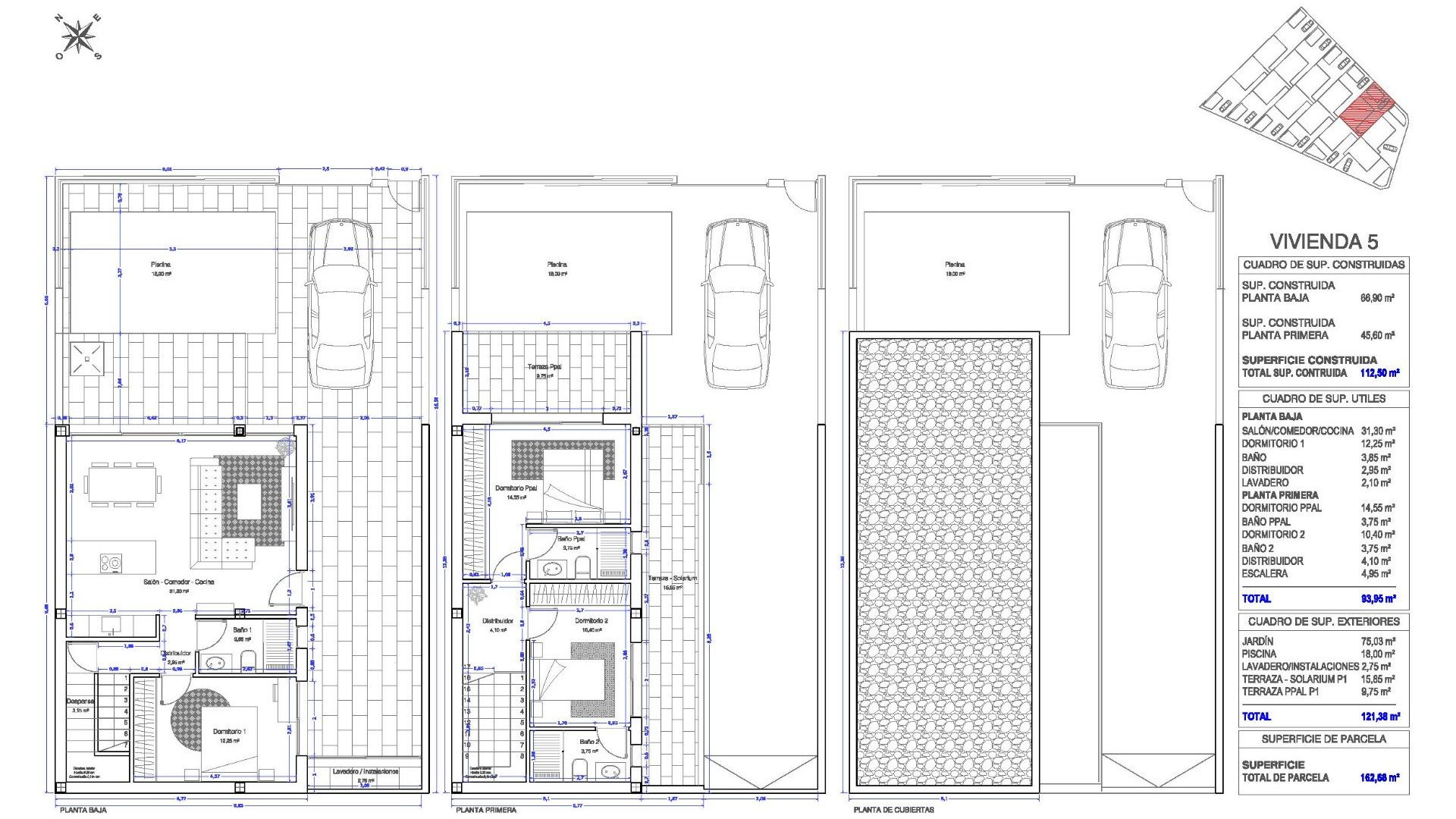 Nieuwbouw - Detached Villa - San Pedro del Pinatar - Los Antolinos