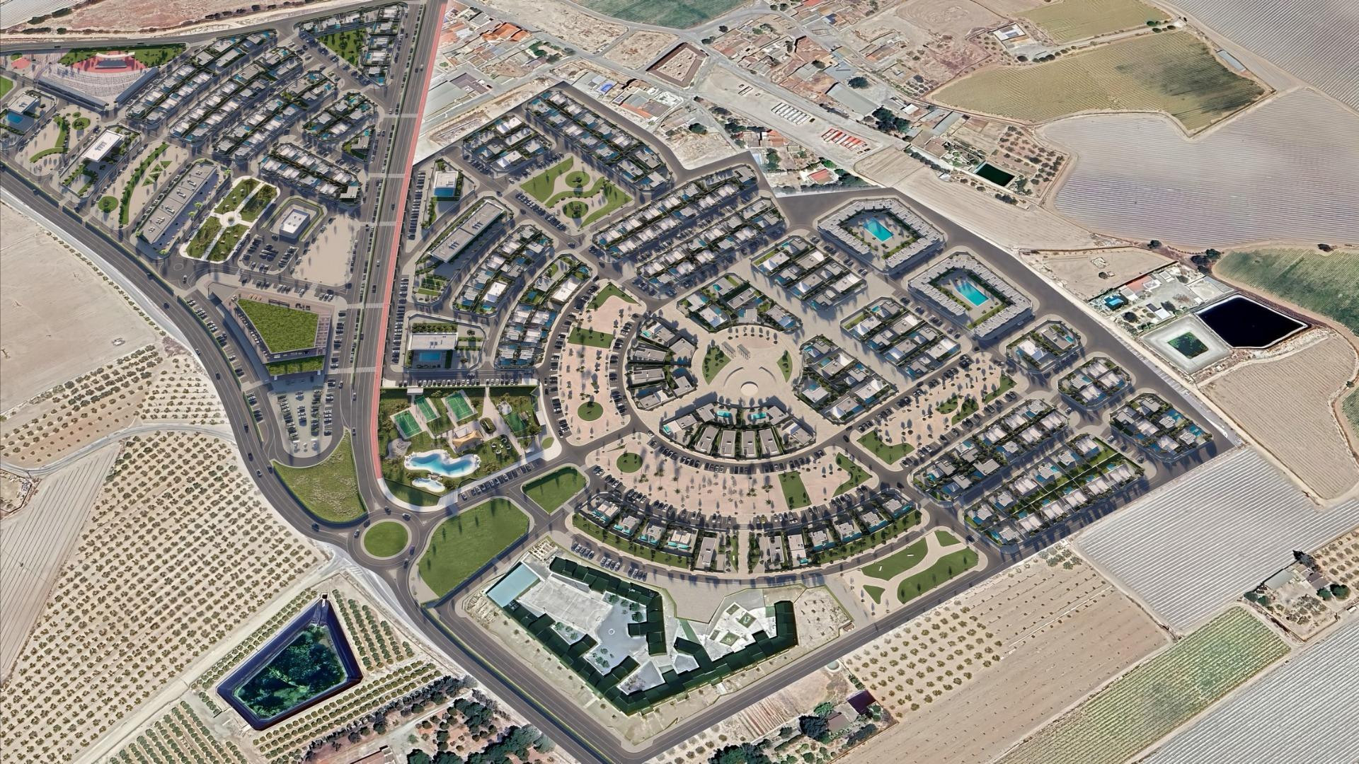 Nieuwbouw - Half vrijstaand huis - Torre Pacheco - El Alba