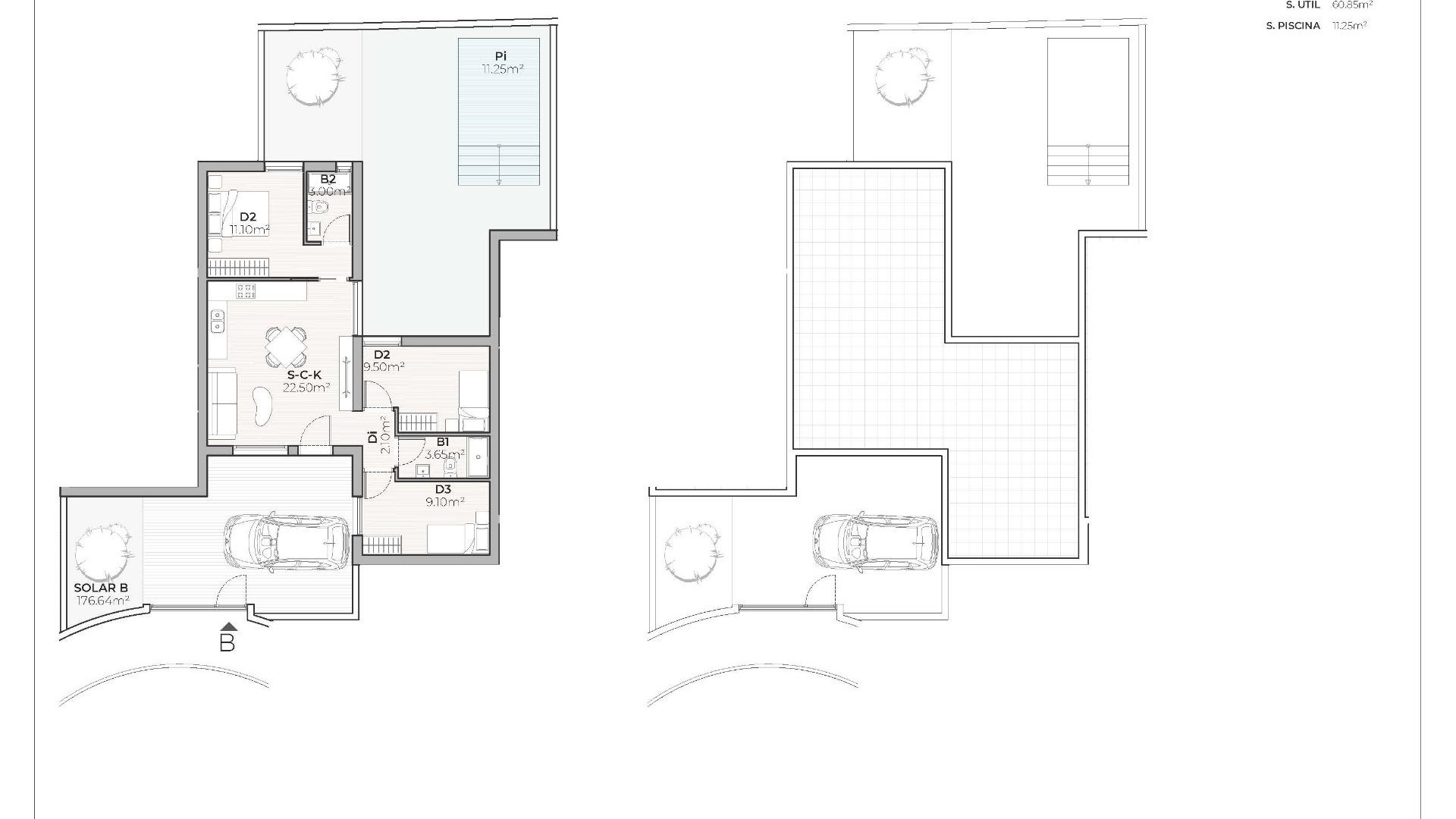 Nieuwbouw - Herenhuis - Mazarron - Country Club