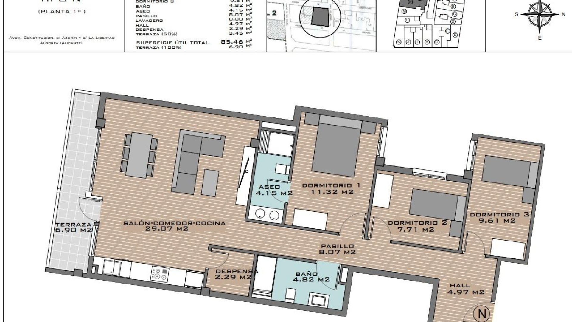 Nouvelle construction - Apartment - Algorfa - Pueblo