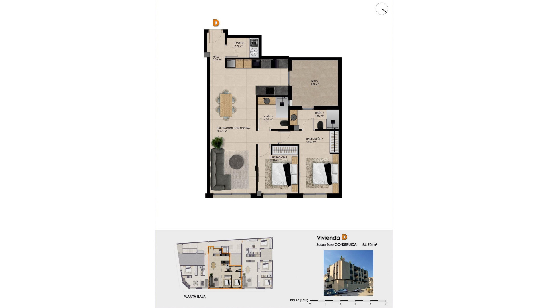 Nouvelle construction - Apartment - Catral - pueblo