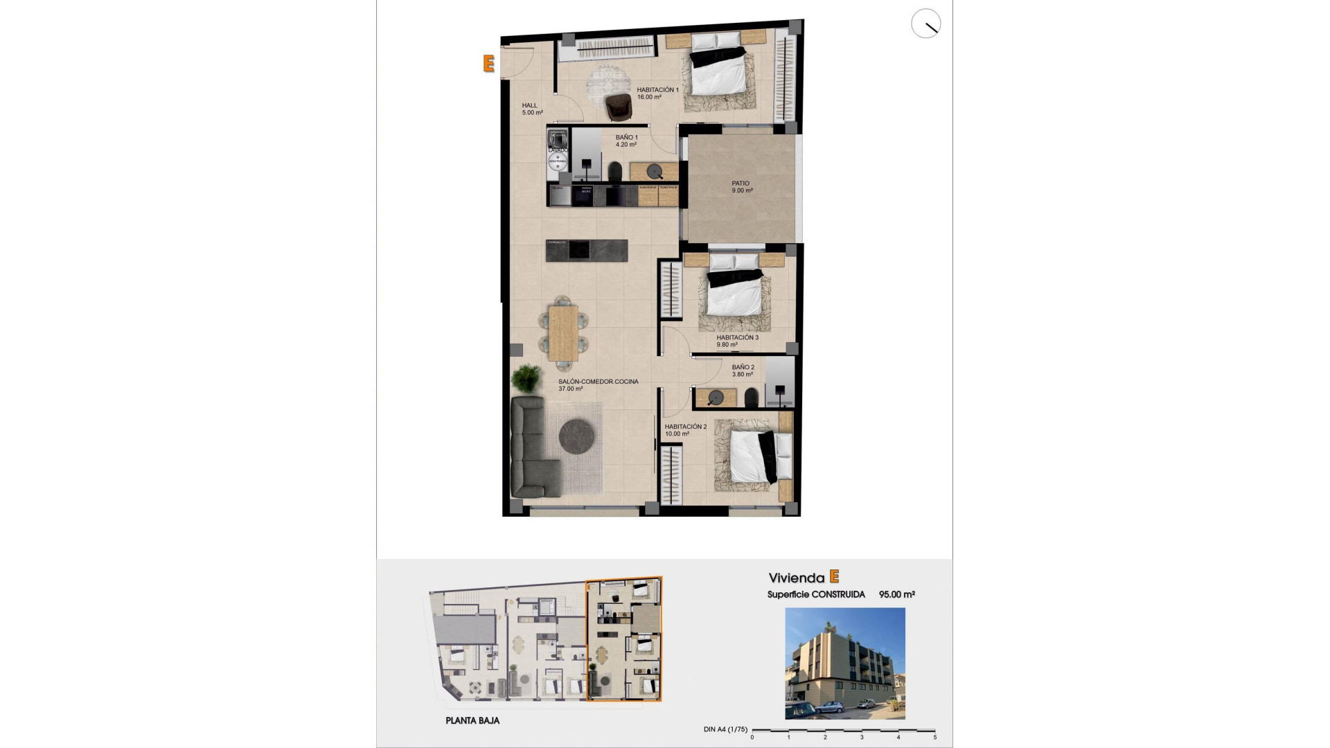 Nouvelle construction - Apartment - Catral - pueblo