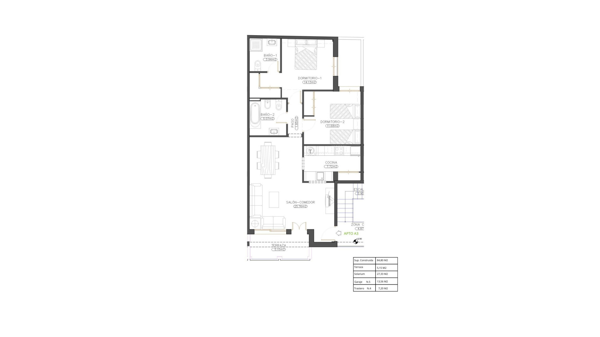 Nouvelle construction - Apartment - Cuevas Del Almanzora - Herrerias