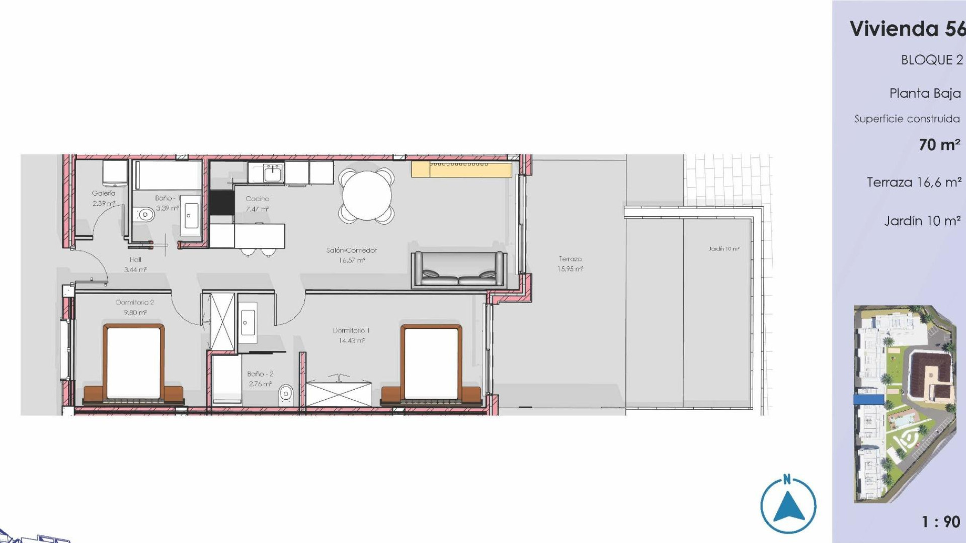 Nouvelle construction - Apartment - Guardamar del Segura - El Raso