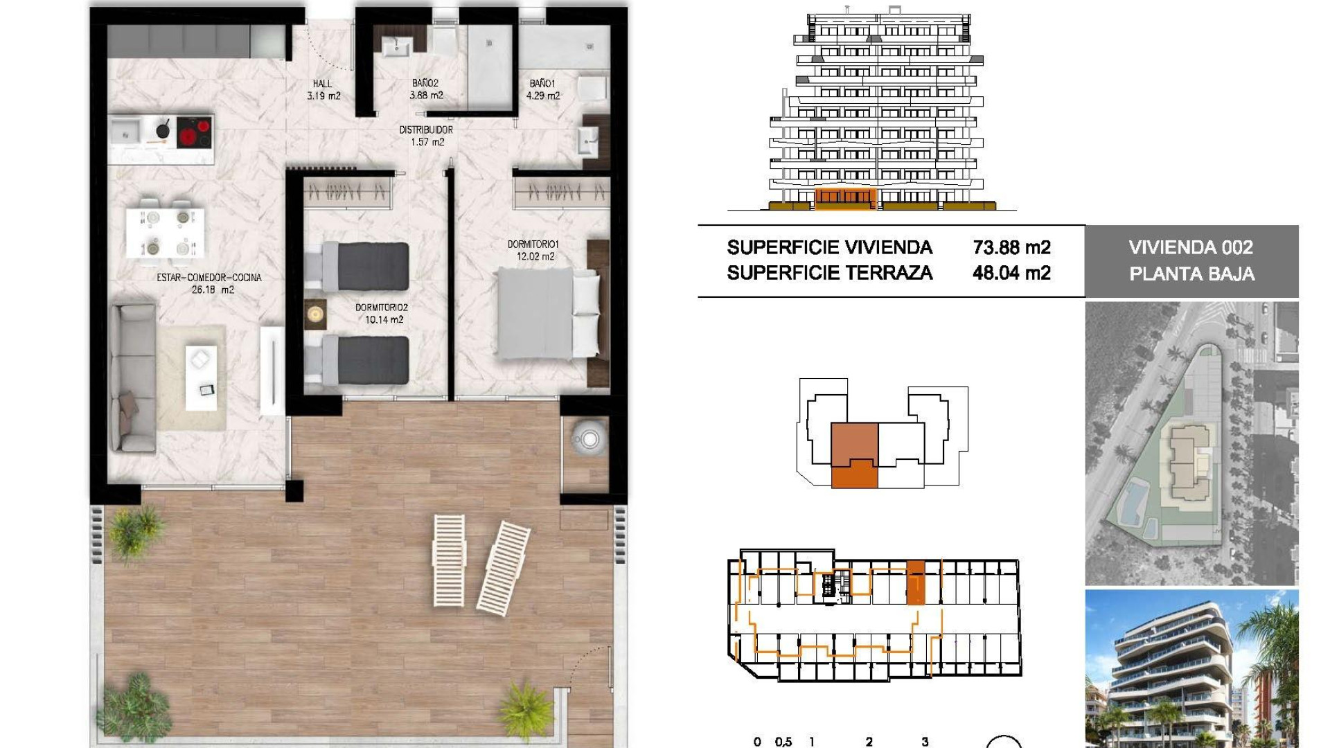 Nouvelle construction - Apartment - Guardamar del Segura - PUERTO