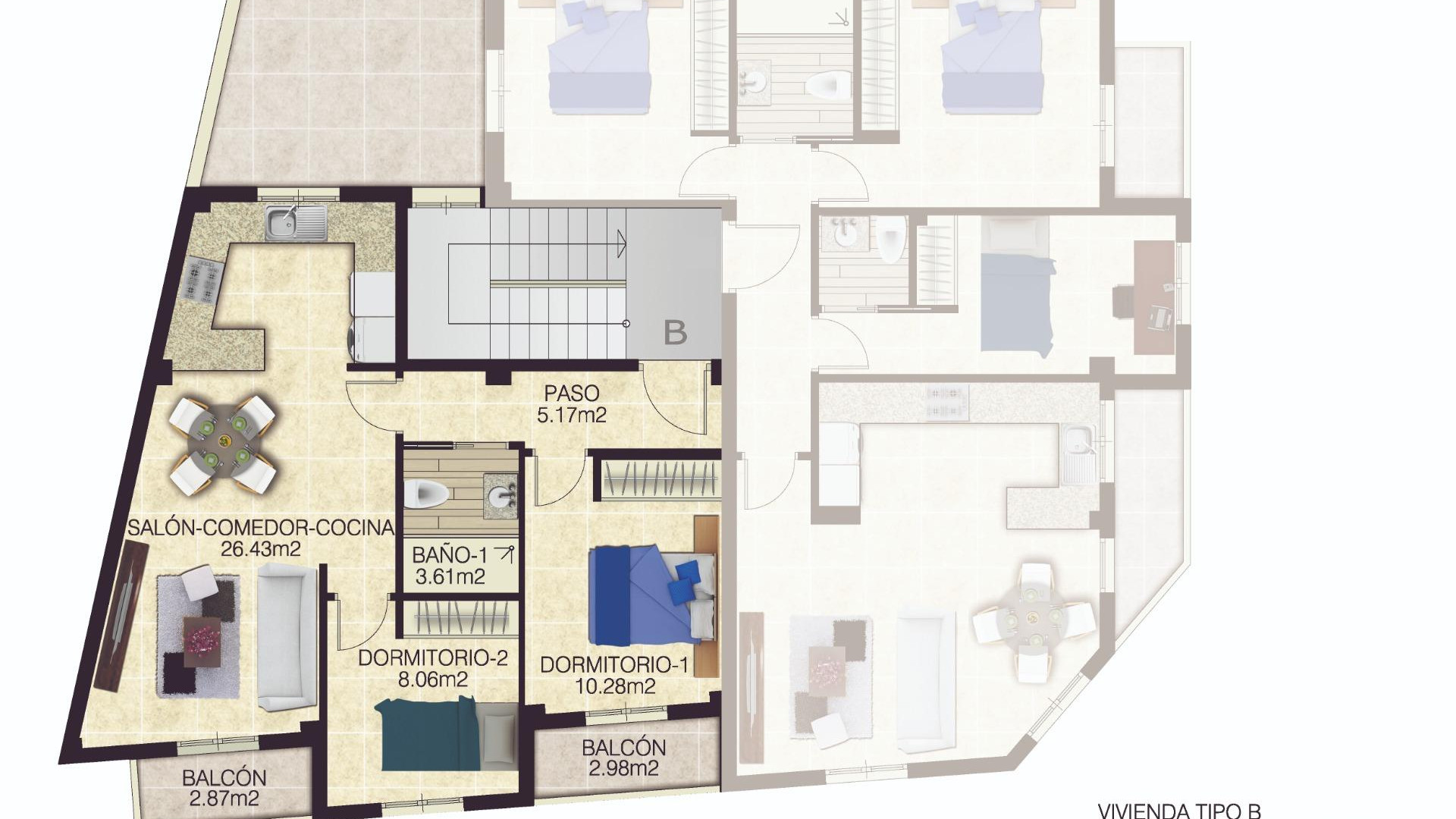Nouvelle construction - Apartment - Jacarilla - pueblo