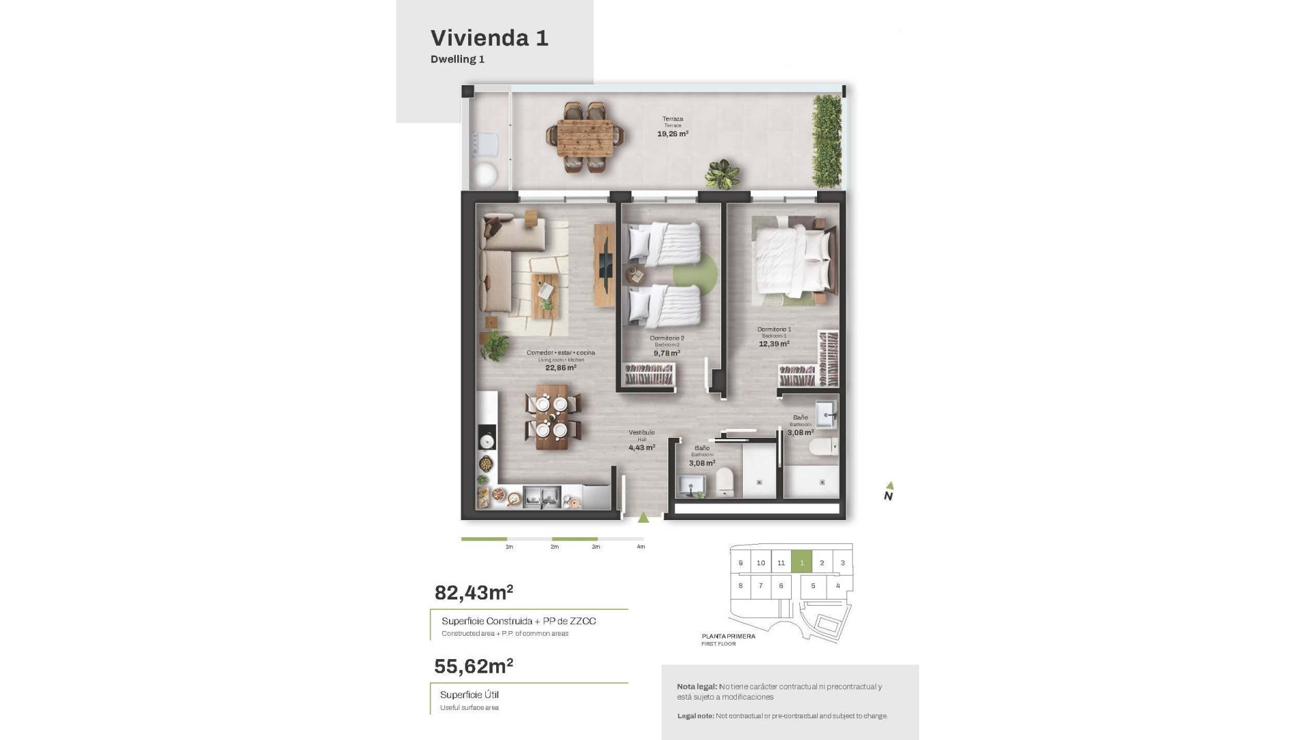 Nouvelle construction - Apartment - Mojacar - Descargador
