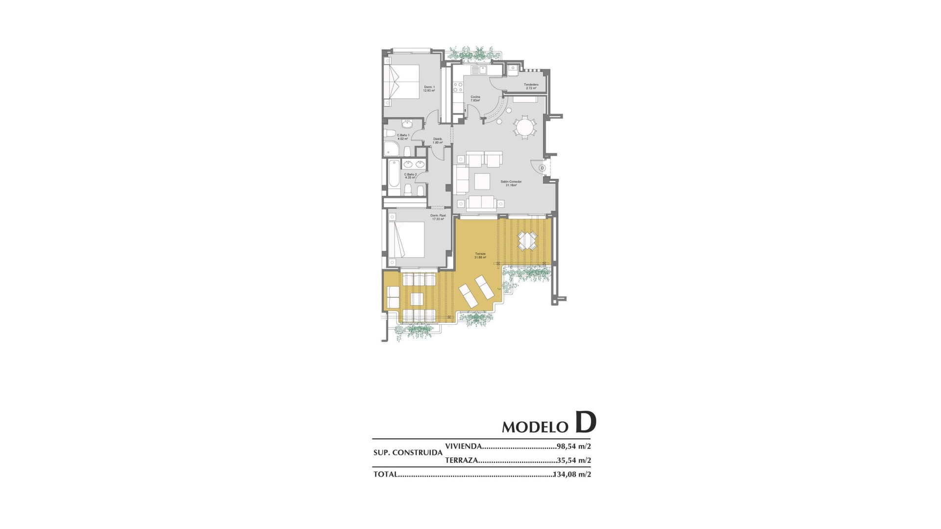 Nouvelle construction - Apartment - Orihuela Costa - Lomas de Campoamor