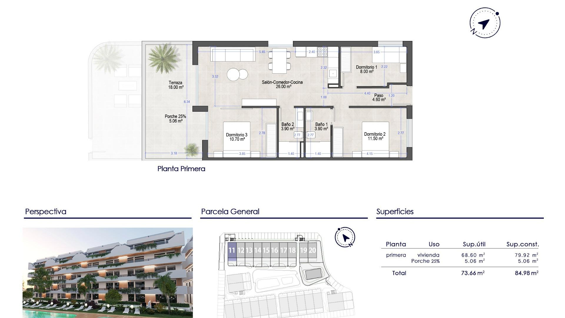 Nouvelle construction - Apartment - San Javier - Santiago De La Ribera
