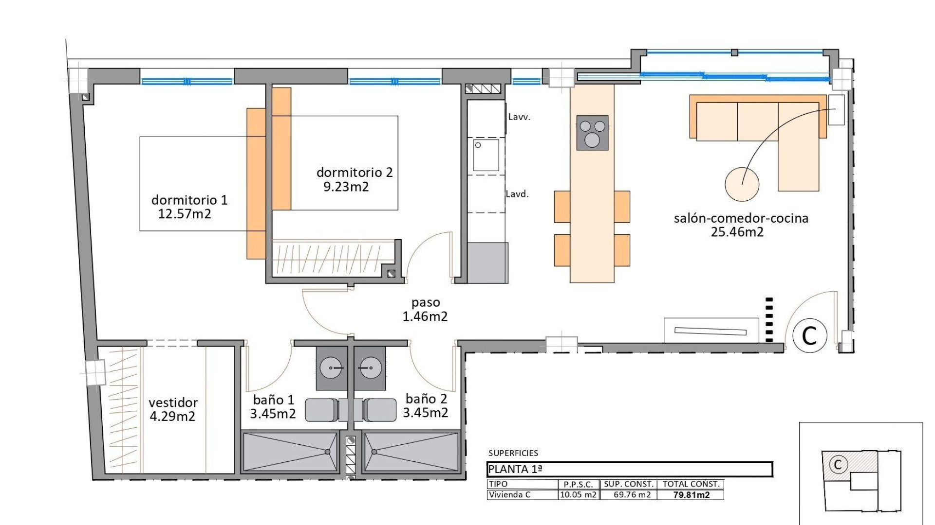 Nouvelle construction - Apartment - San Pedro del Pinatar - Lo Pagan
