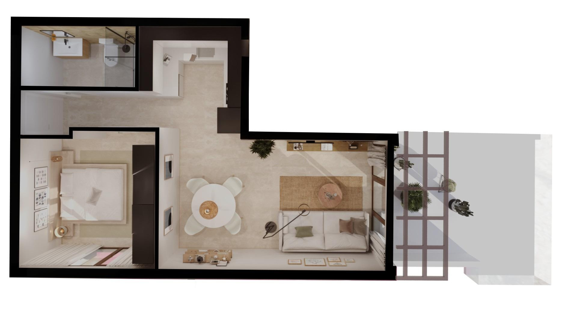 Nouvelle construction - Apartment - Vera - Vera Playa