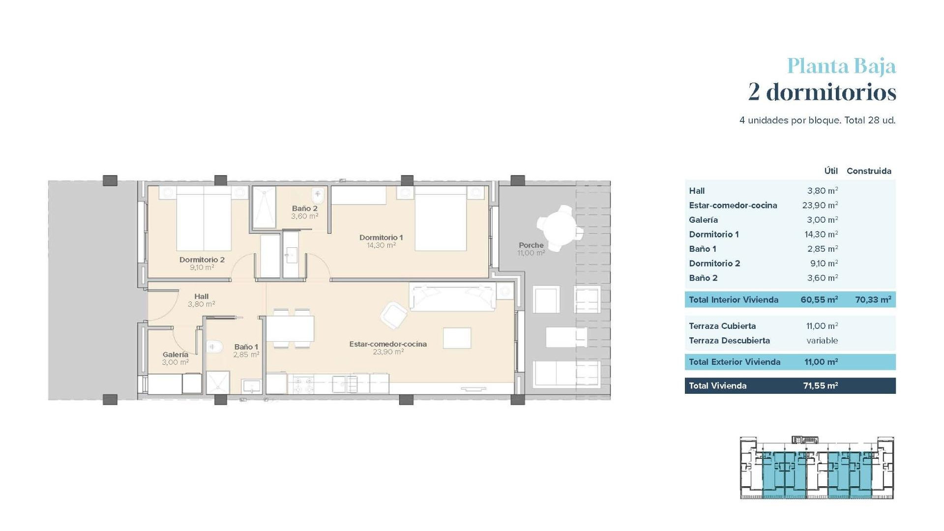 Nouvelle construction - Apartment - Vera - Vera Playa