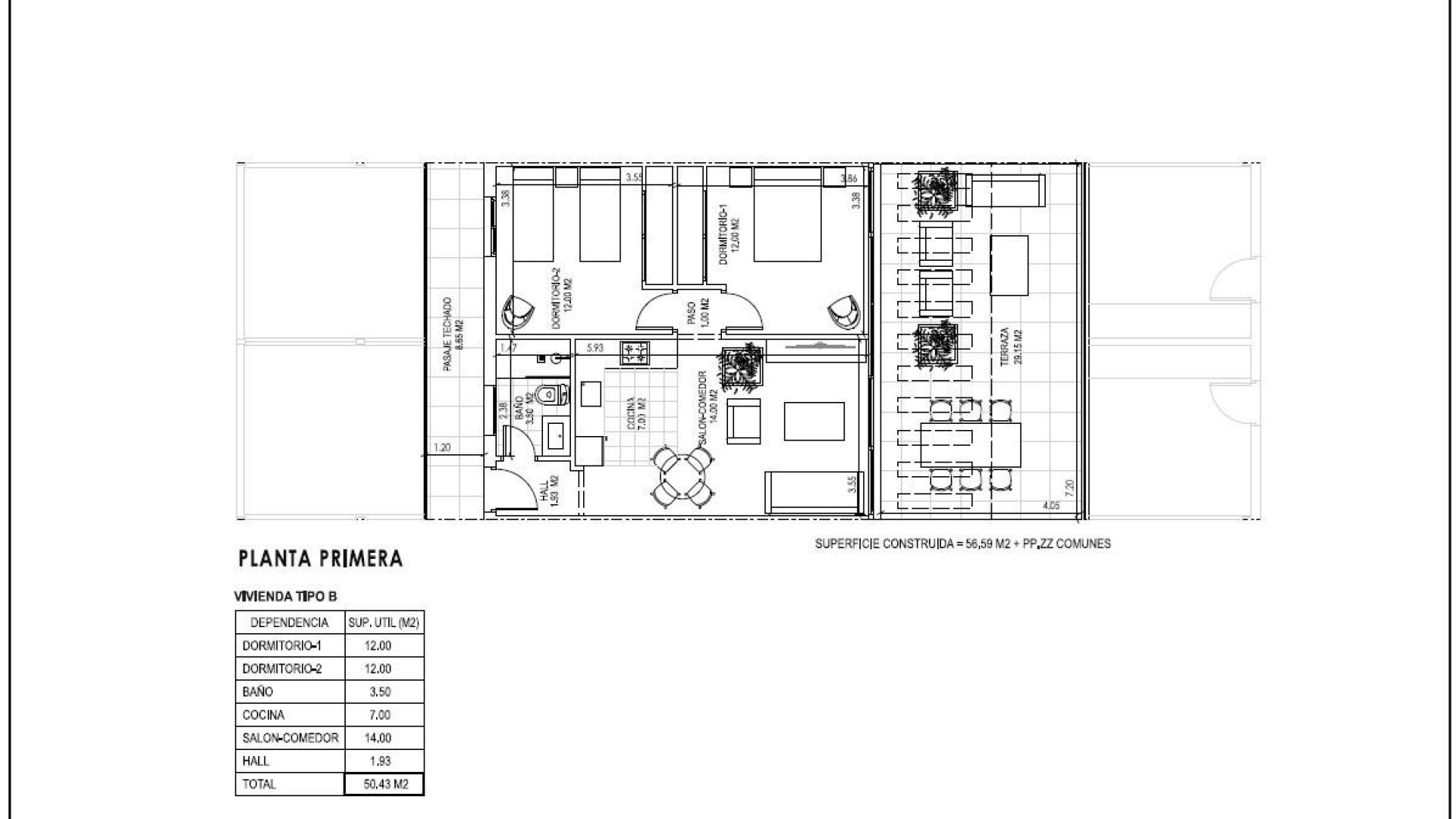 Nouvelle construction - Apartment - Vera - Vera Playa