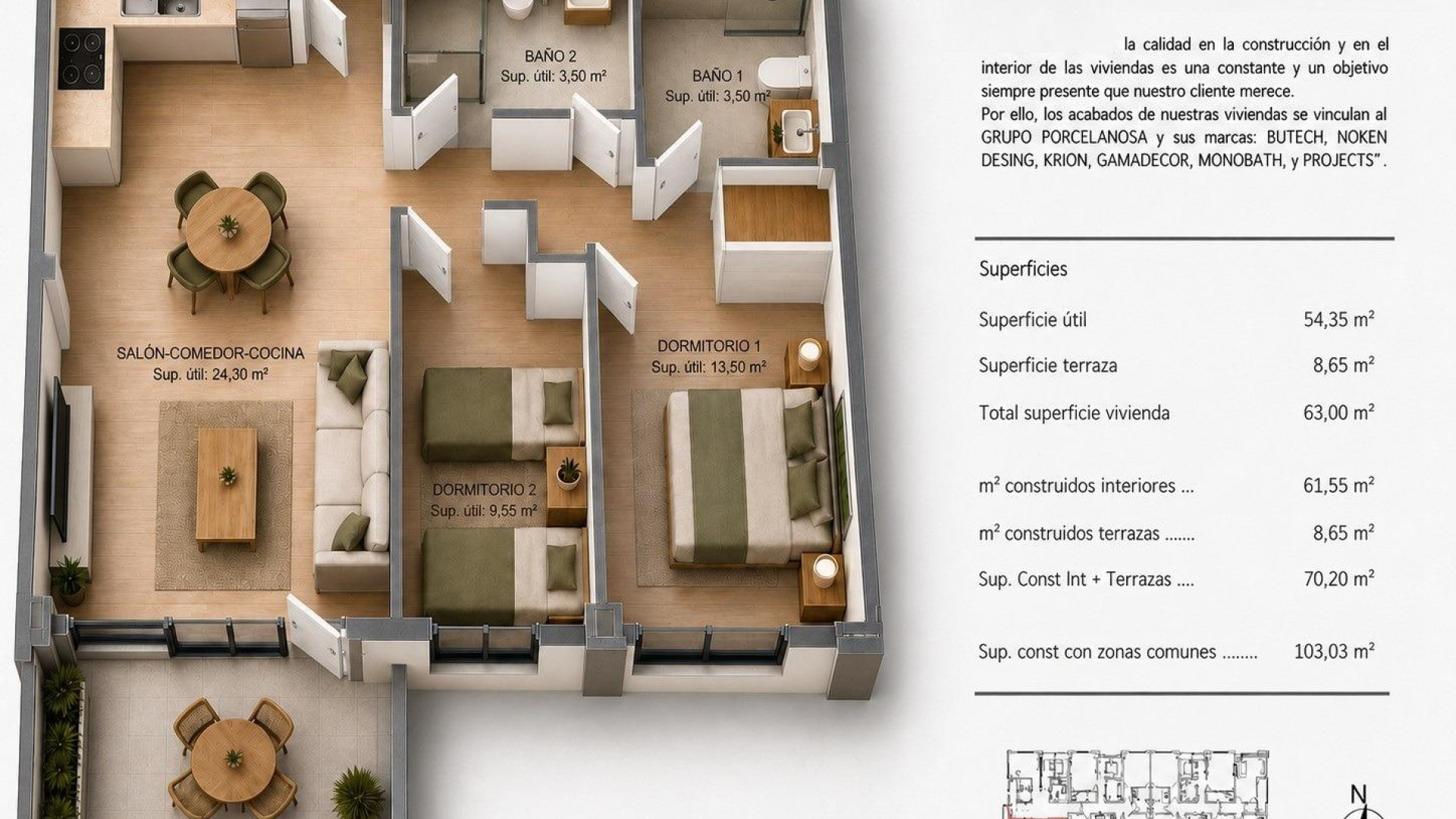 Nouvelle construction - Apartment - Villajoyosa - Cala de Finestrat