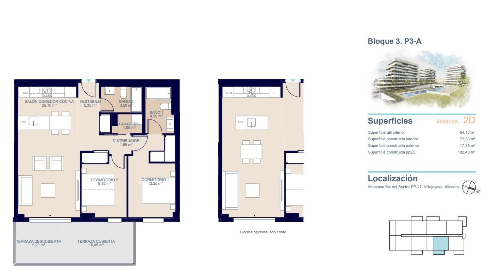 Nouvelle construction - Apartment - Villajoyosa - Playa del Torres