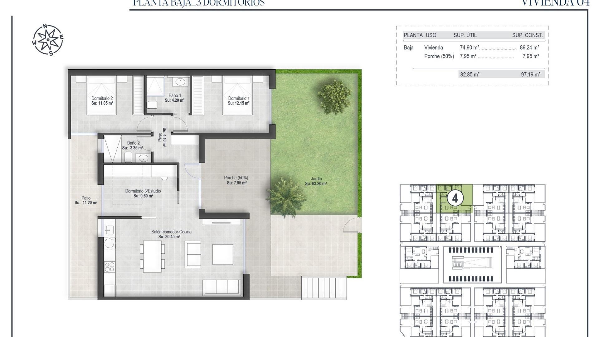 Nouvelle construction - Bungalow - Alhama De Murcia - Condado De Alhama