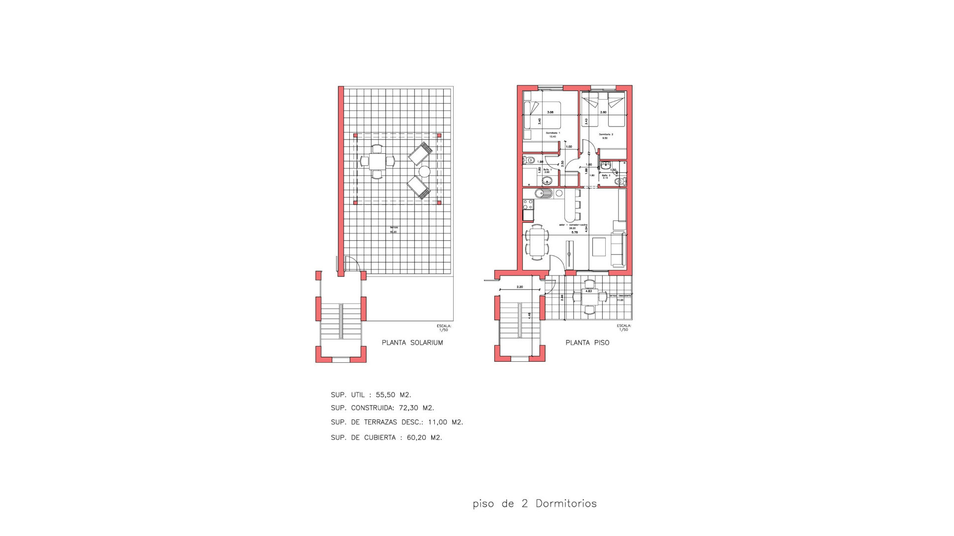 Nouvelle construction - Bungalow - Fuente Alamo de Murcia - La Pinilla