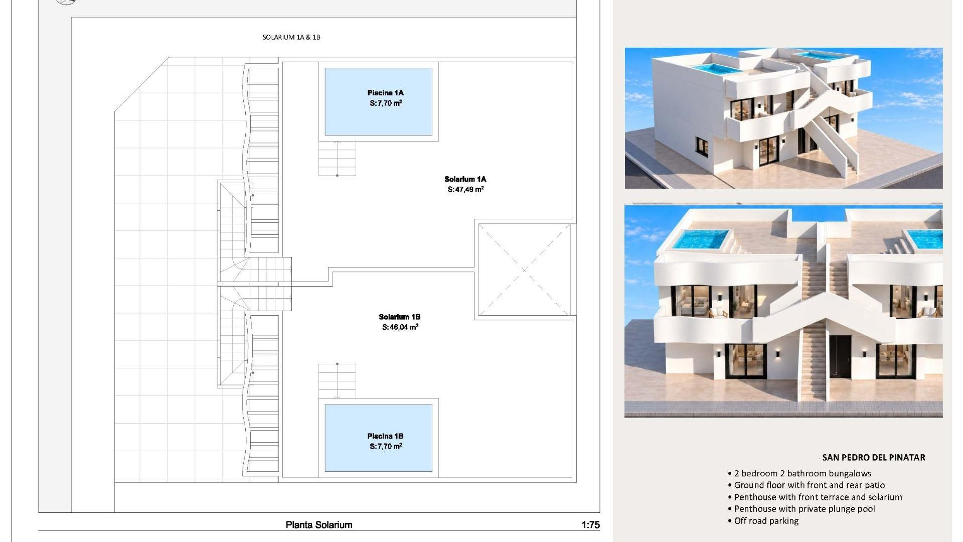 Nouvelle construction - Bungalow - San Pedro del Pinatar - Los Peñascos
