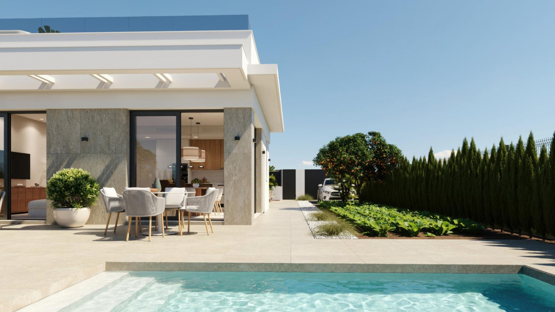 Nouvelle construction - Detached Villa - Fuente Alamo de Murcia - Hacienda Del Álamo Golf