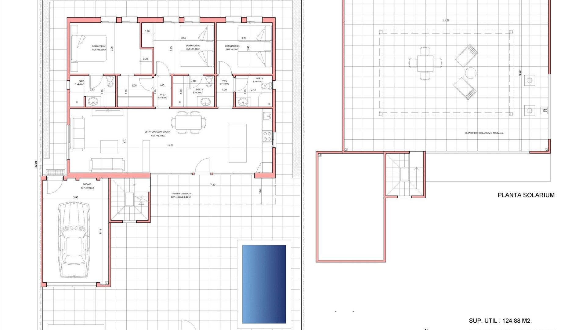 Nouvelle construction - Detached Villa - Fuente Alamo de Murcia - La Pinilla