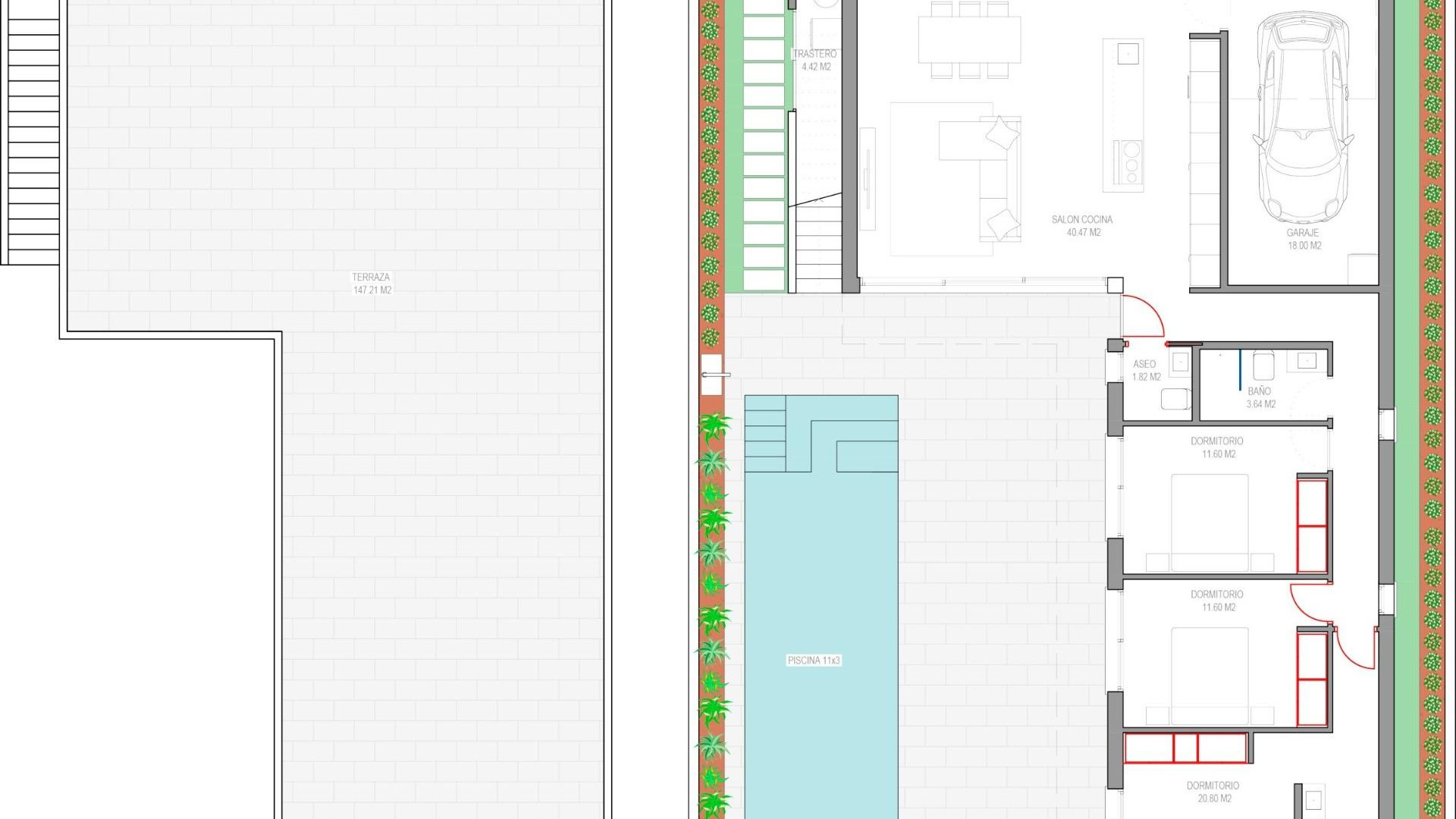 Nouvelle construction - Detached Villa - Los Alcazares - Serena Golf