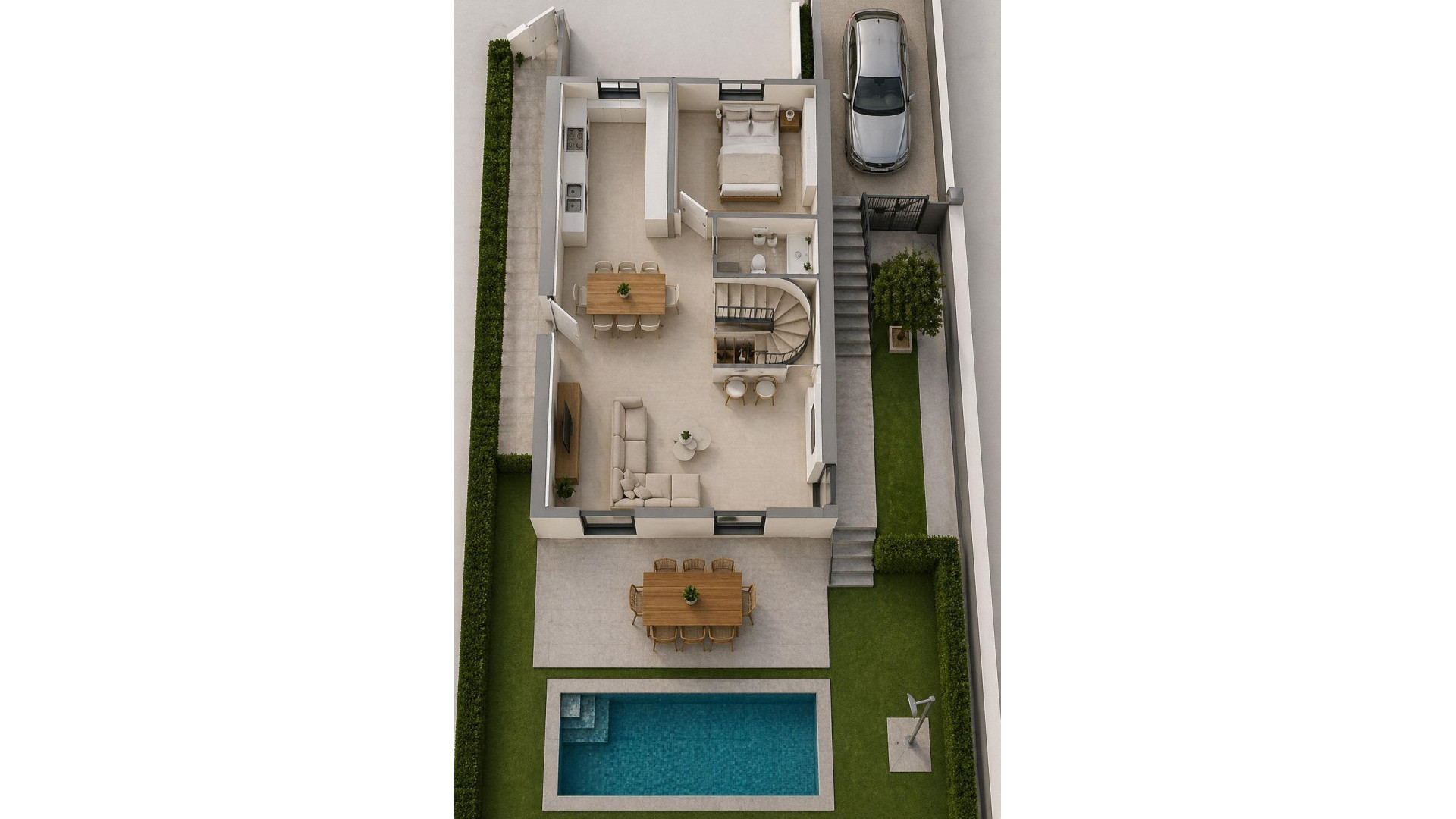 Nouvelle construction - Detached Villa - Mazarron - Country Club