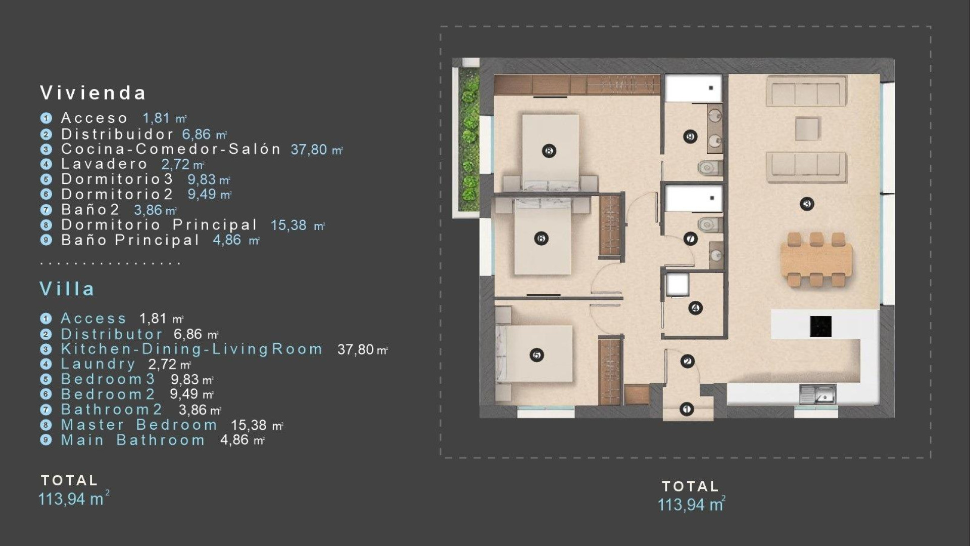 Nouvelle construction - Detached Villa - Orihuela Costa - Las Filipinas