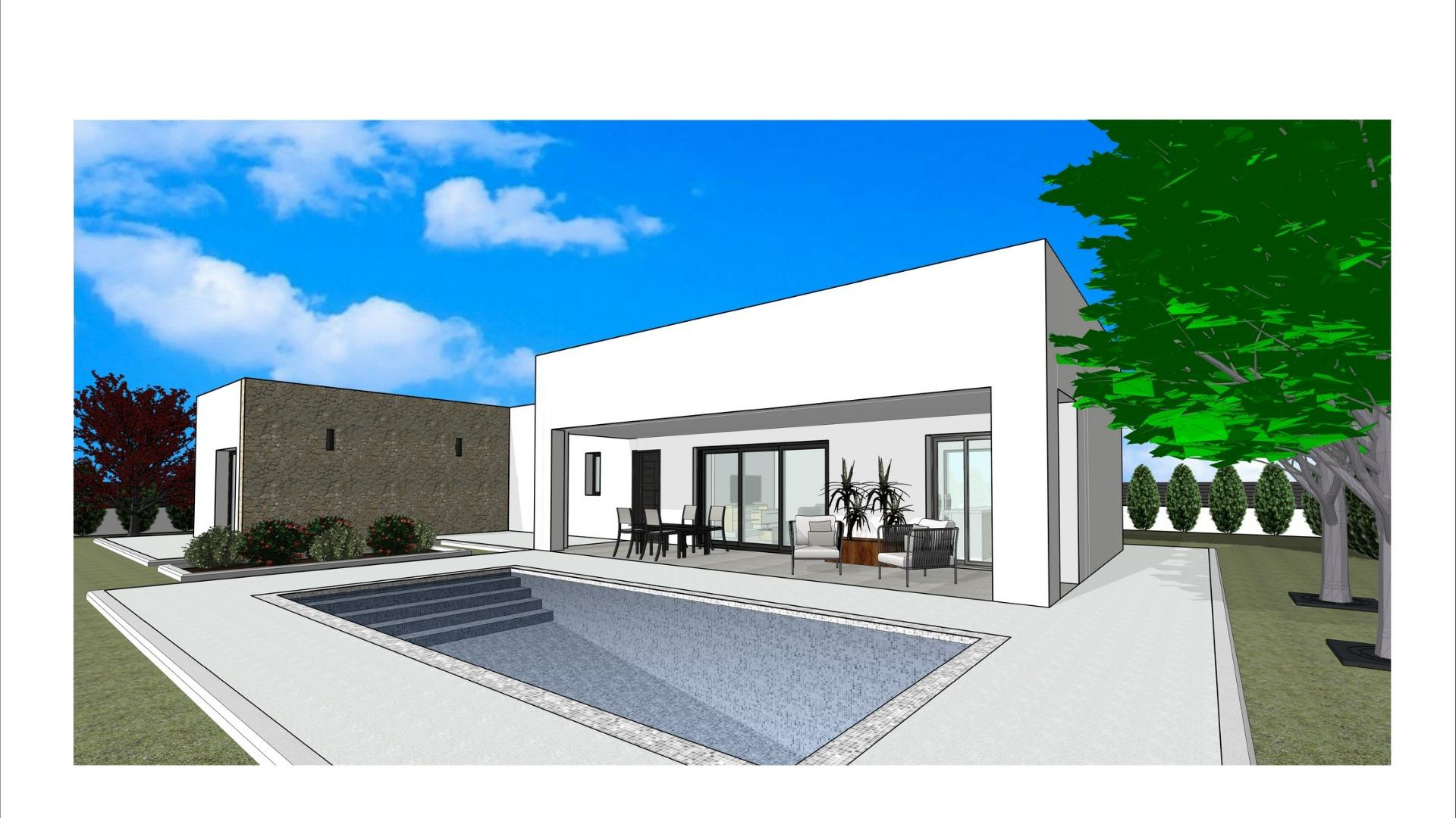 Nouvelle construction - Detached Villa - Pinoso - Lel