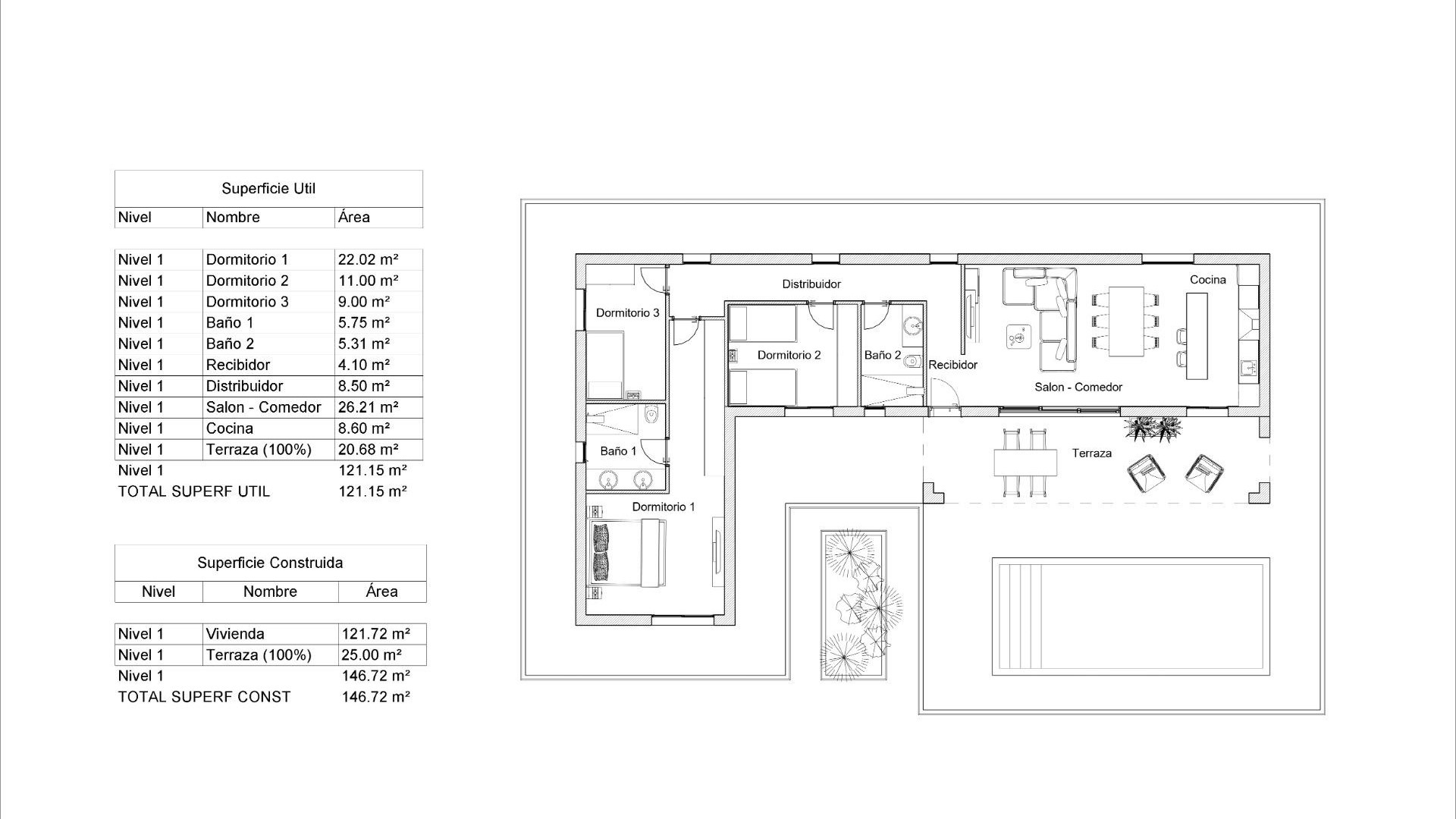 Nouvelle construction - Detached Villa - Pinoso - Lel