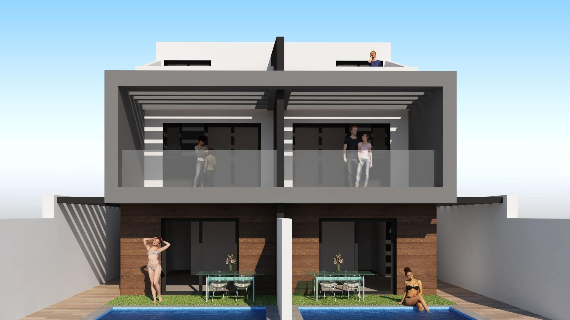 Nouvelle construction - Detached Villa - San Javier - Santiago De La Ribera