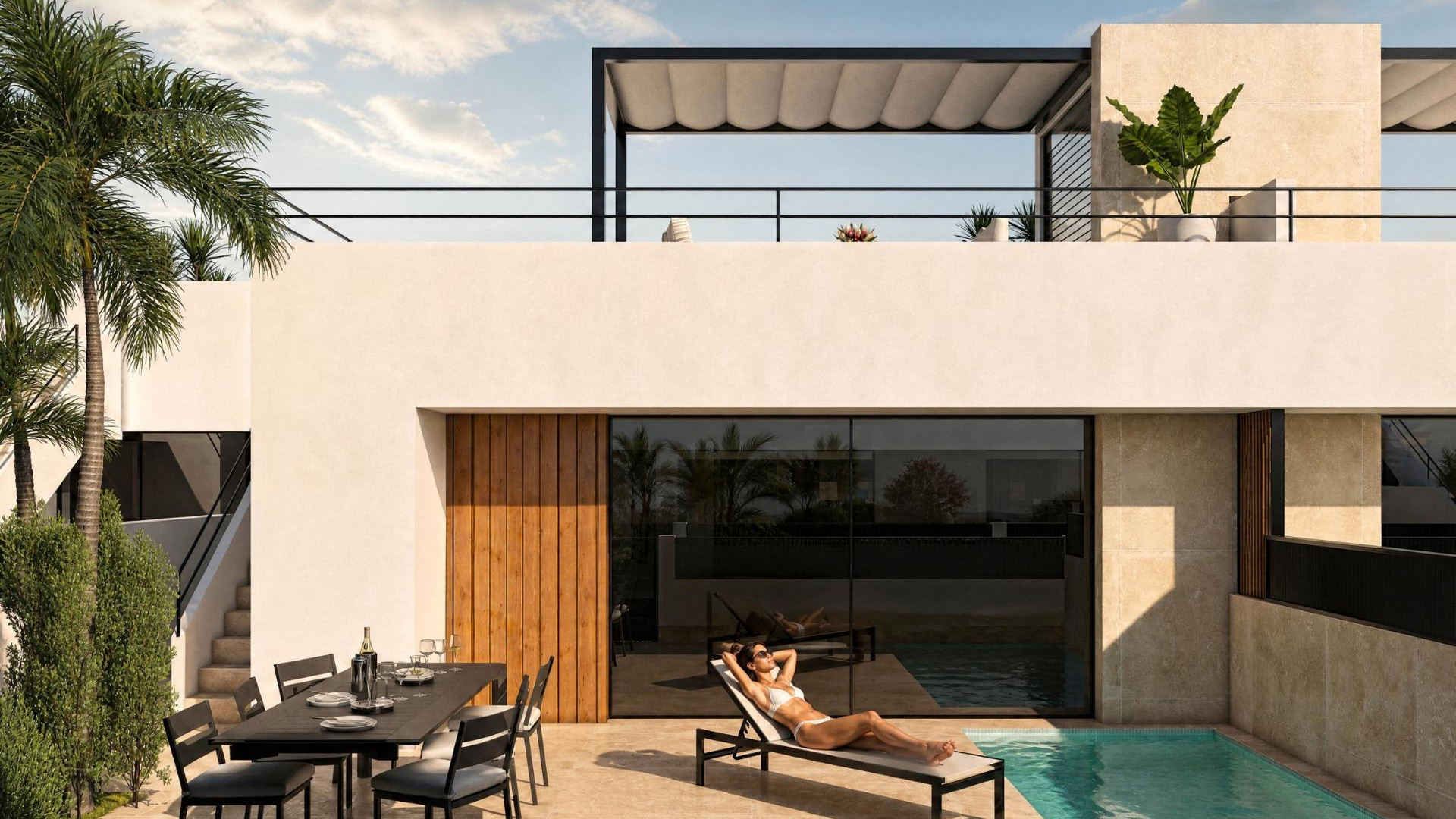 Nouvelle construction - Maison de ville - Alhama De Murcia - Condado De Alhama