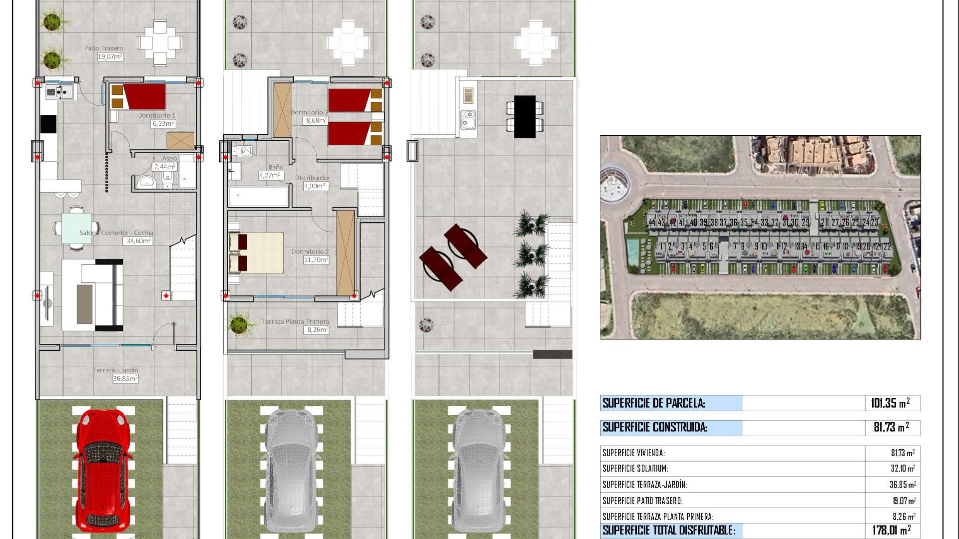 Nouvelle construction - Maison de ville - Cox - San Fernando