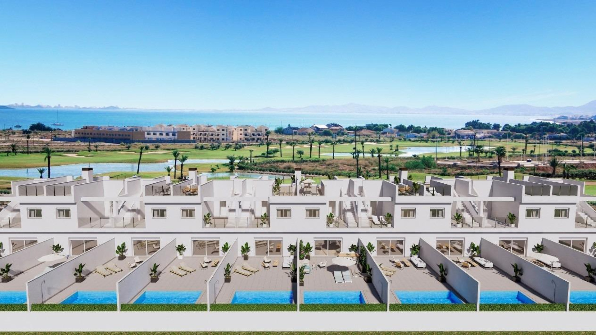 Nouvelle construction - Maison de ville - Los Alcazares - Serena Golf